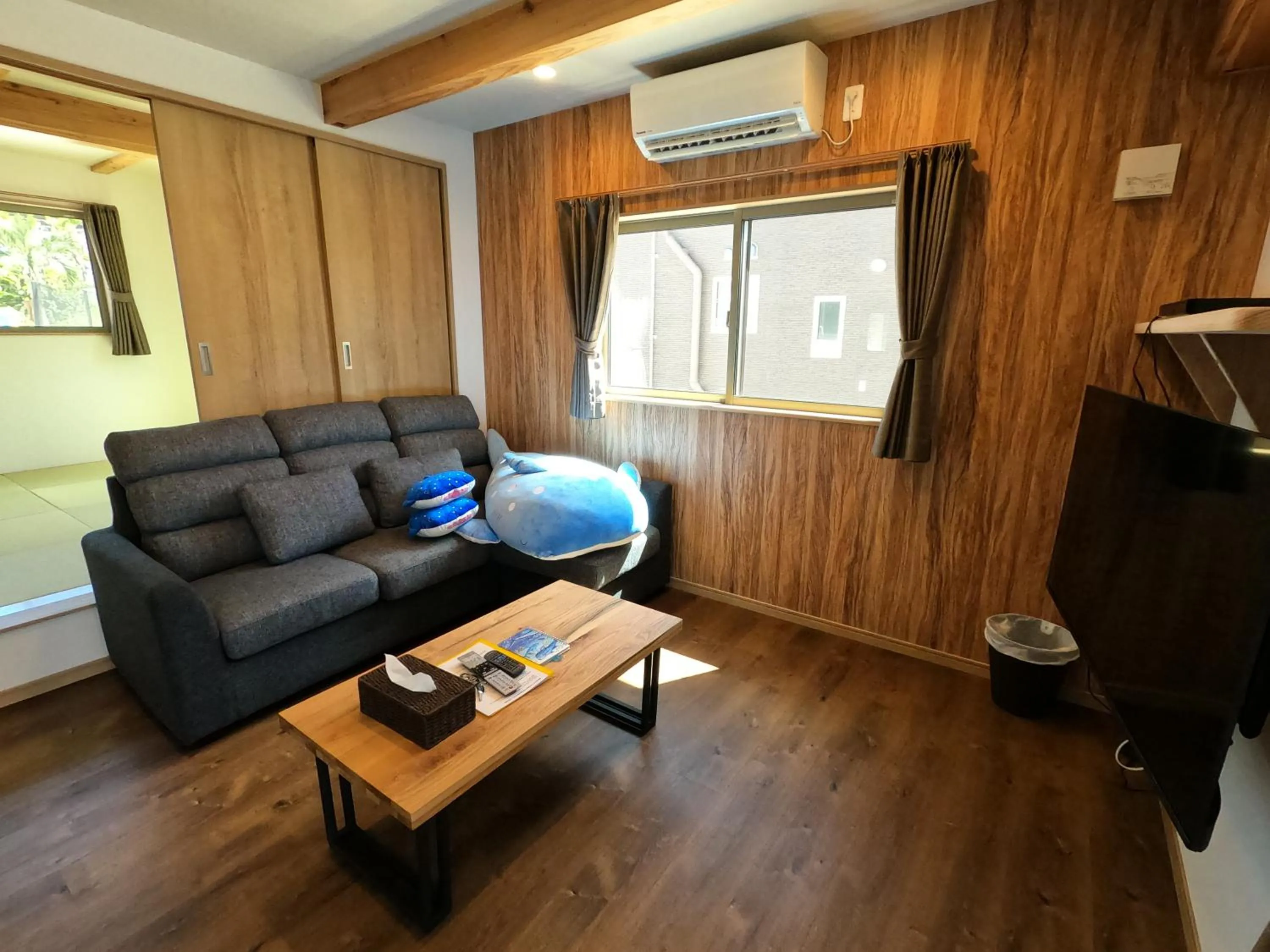 Living room in Churaumi Village