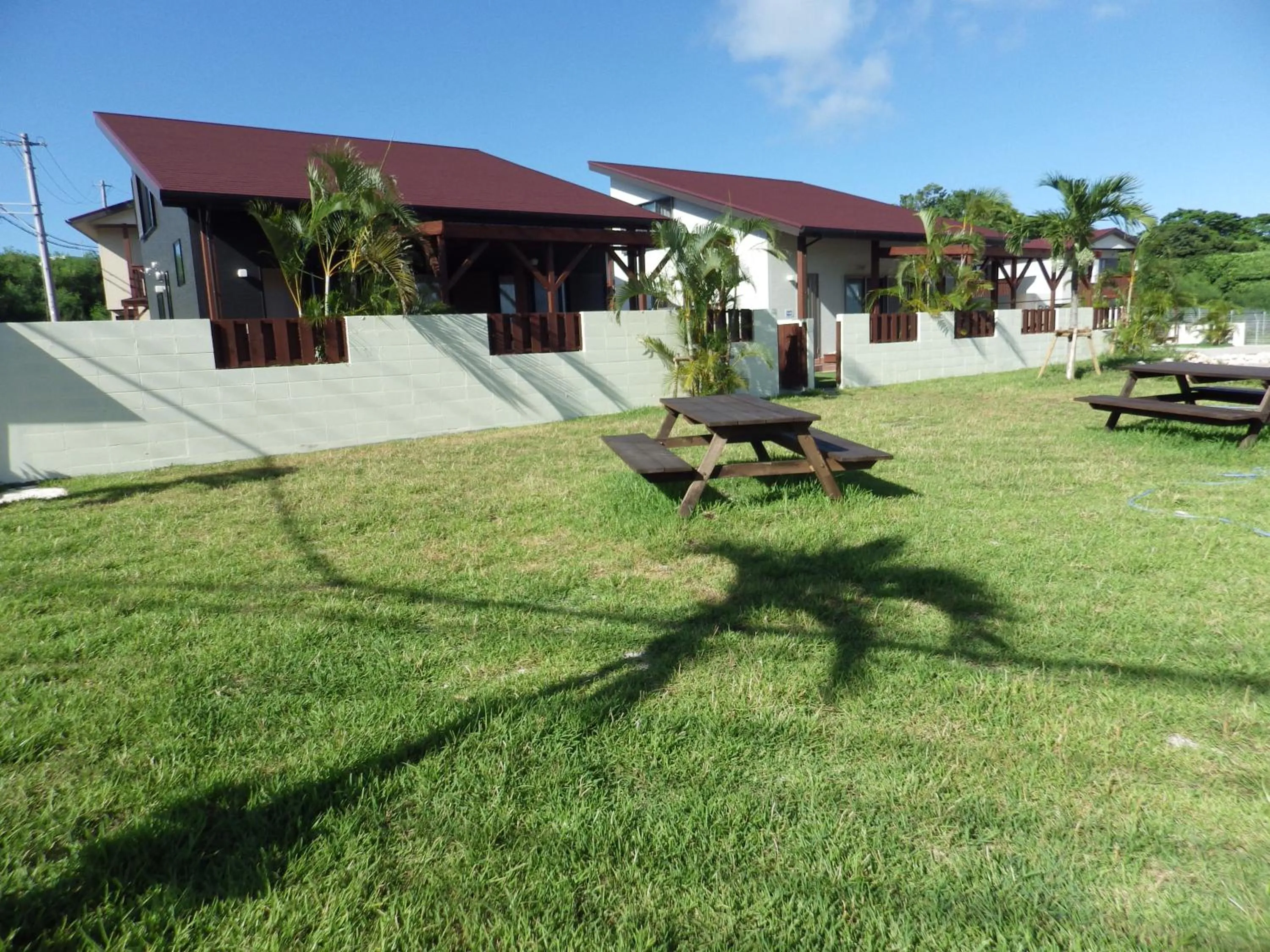 Property building in Churaumi Village