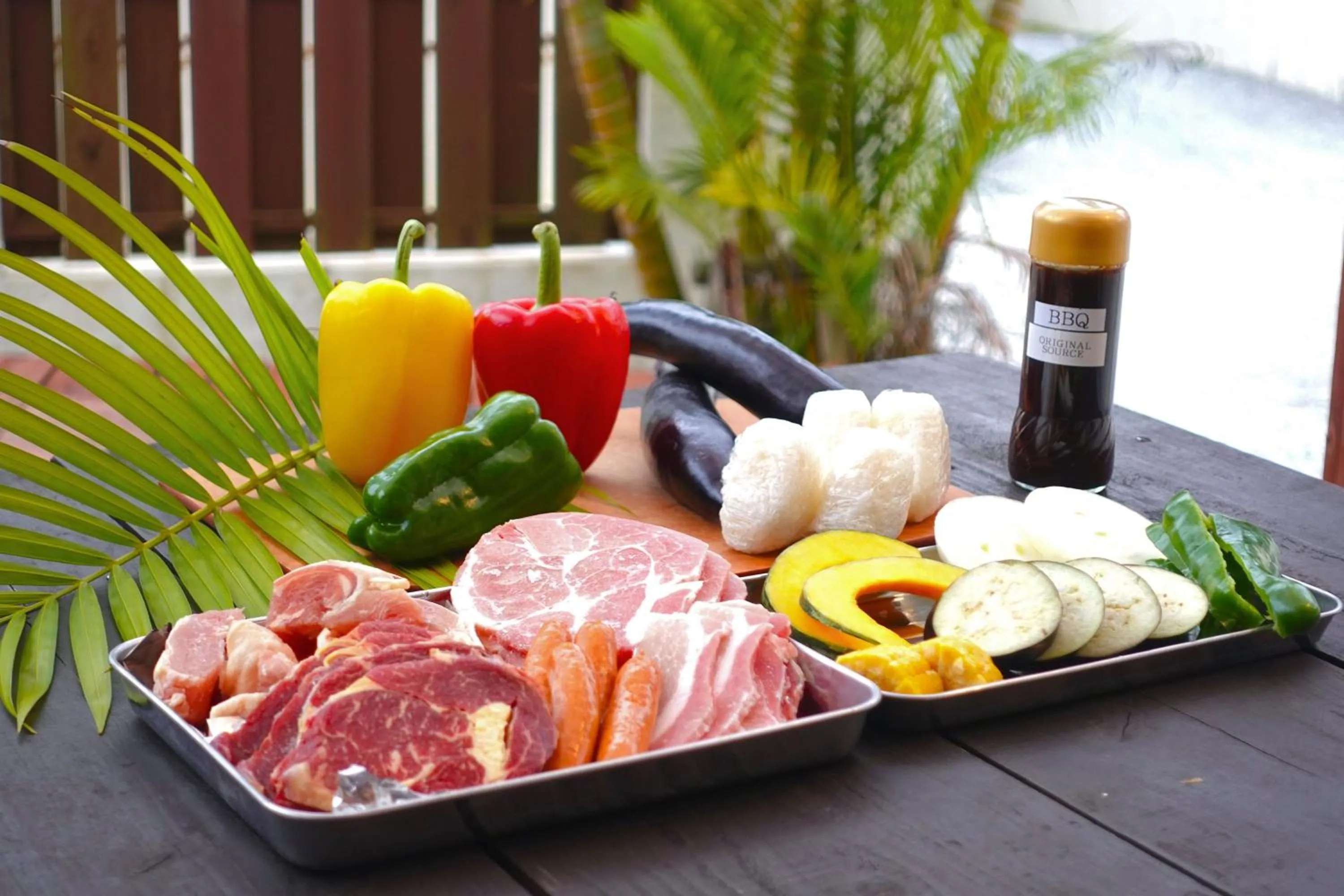 Dinner in Churaumi Village