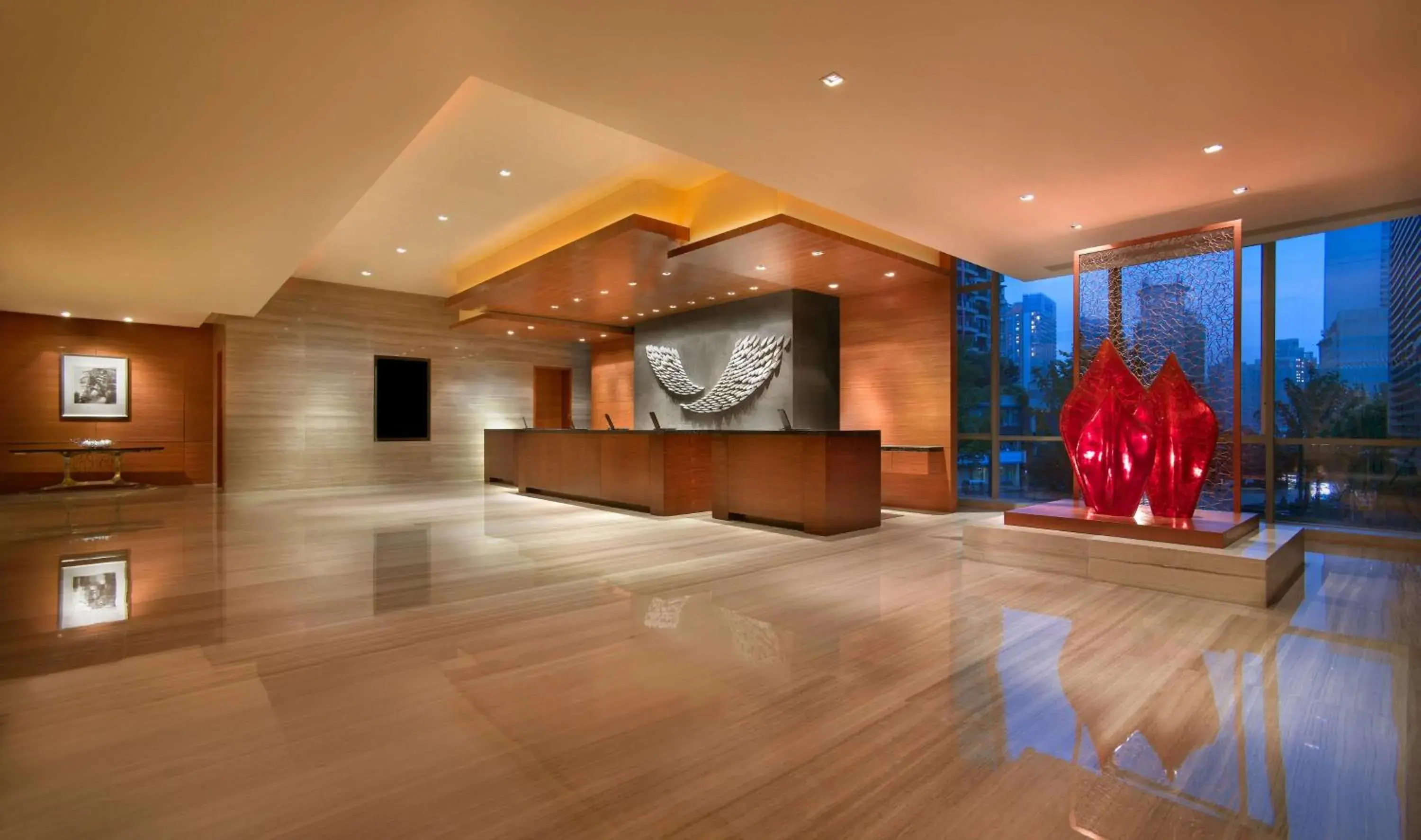 Lobby or reception in Hyatt Regency Chongqing Hotel Lobby or reception in Hyatt Regency Chongqing Hotel