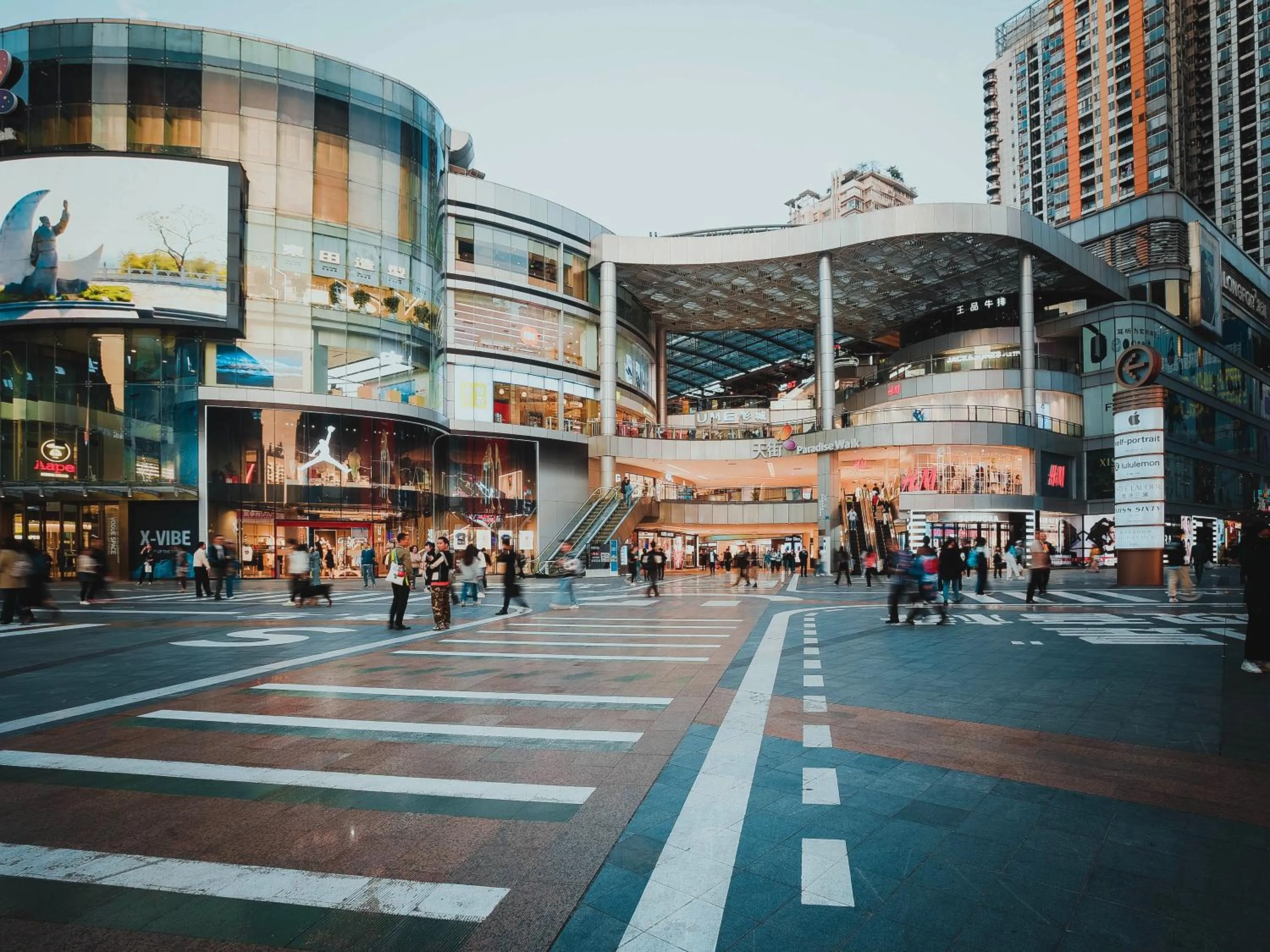 Shopping Area in Hyatt Regency Chongqing Hotel