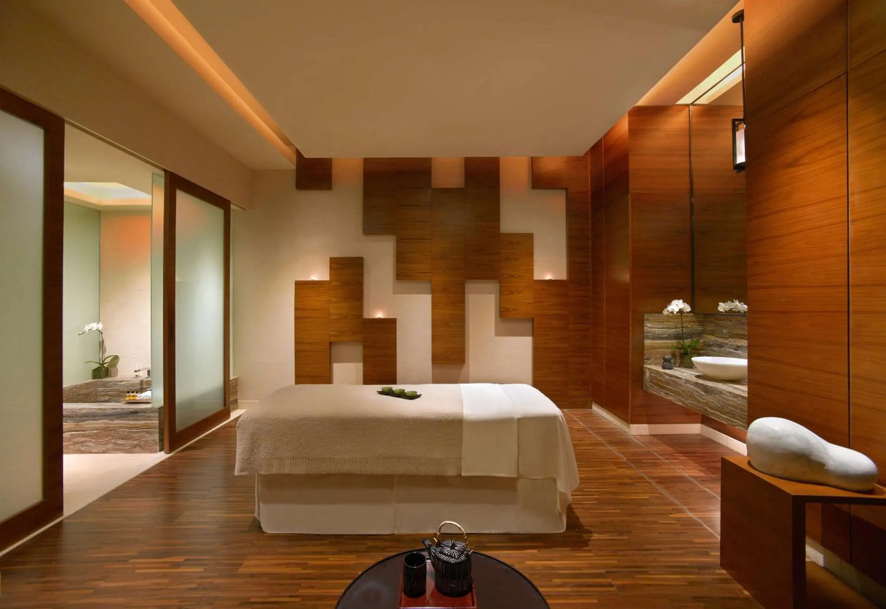 Spa and wellness centre/facilities, Bed in Hyatt Regency Chongqing Hotel Spa and wellness centre/facilities, Bed in Hyatt Regency Chongqing Hotel