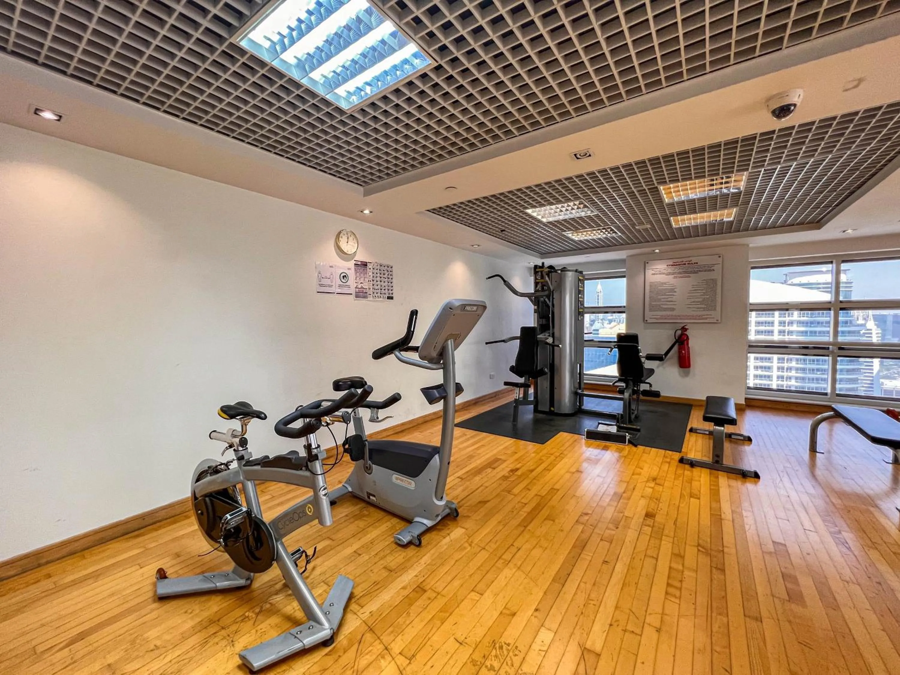 Fitness centre/facilities in Cosmos Living Luxurious Studio Near Metro