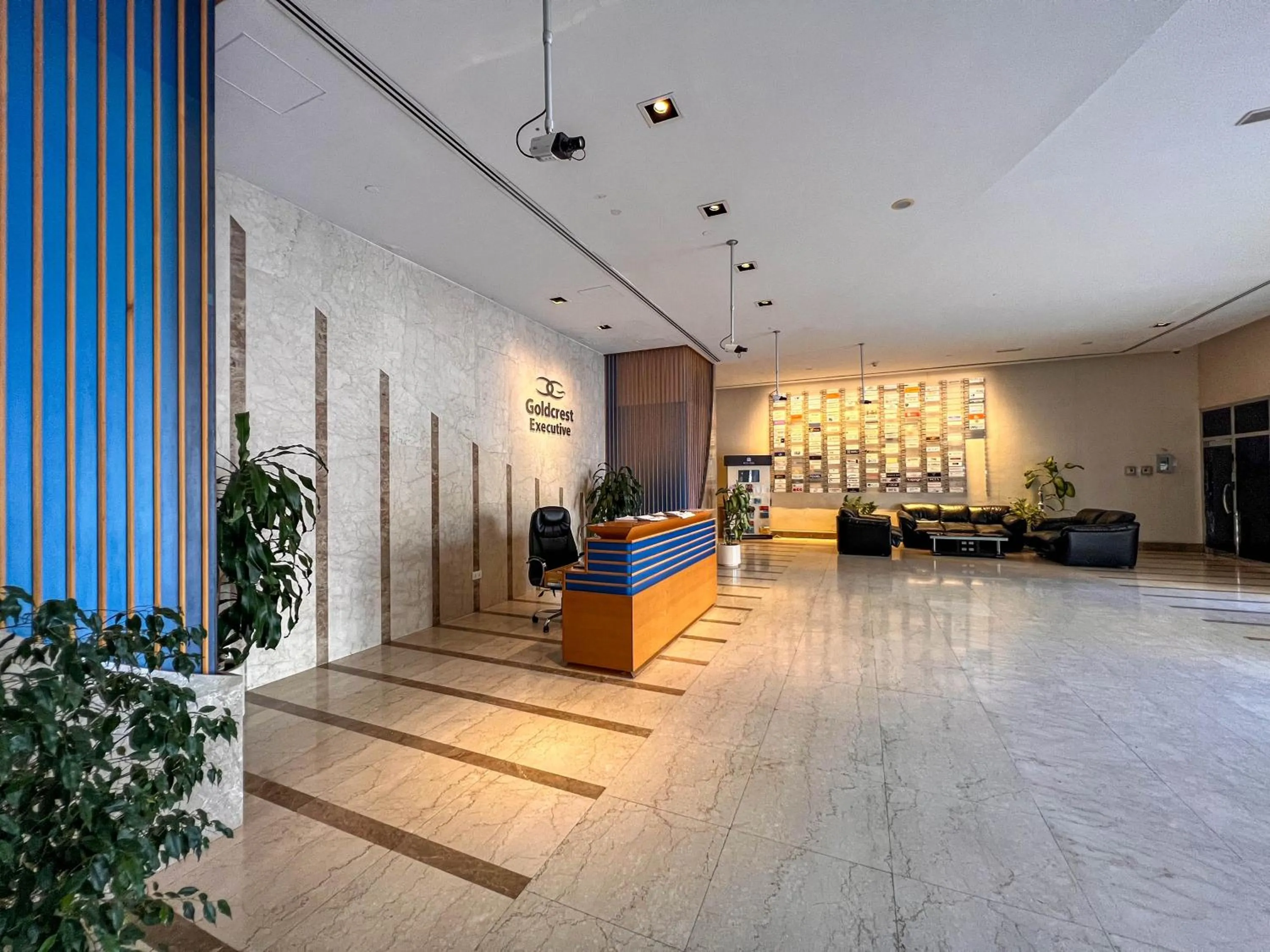 Lobby or reception in Cosmos Living Luxurious Studio Near Metro
