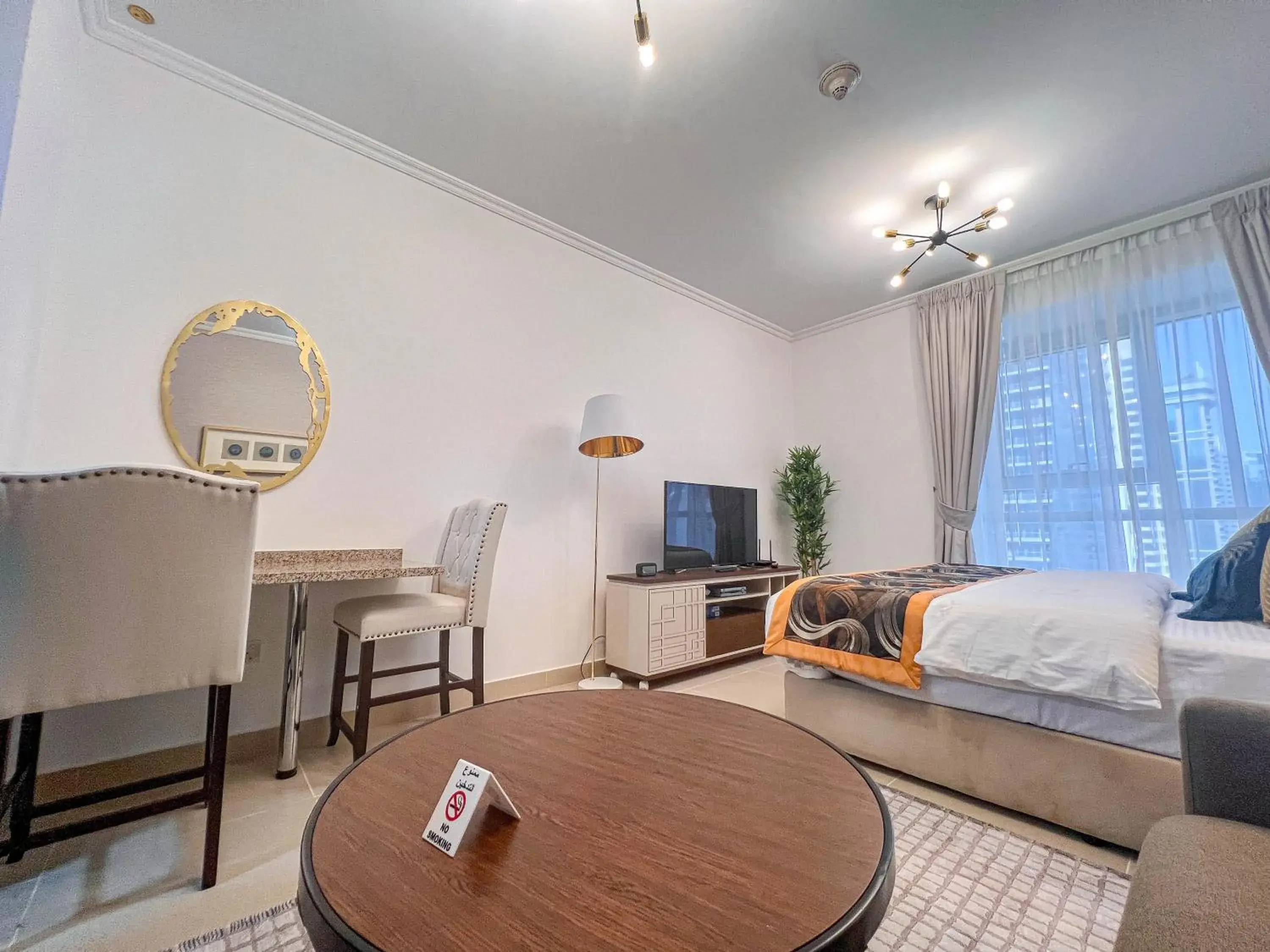 Photo of the whole room, Bed in Cosmos Living Luxurious Studio Near Metro Photo of the whole room, Bed in Cosmos Living Luxurious Studio Near Metro