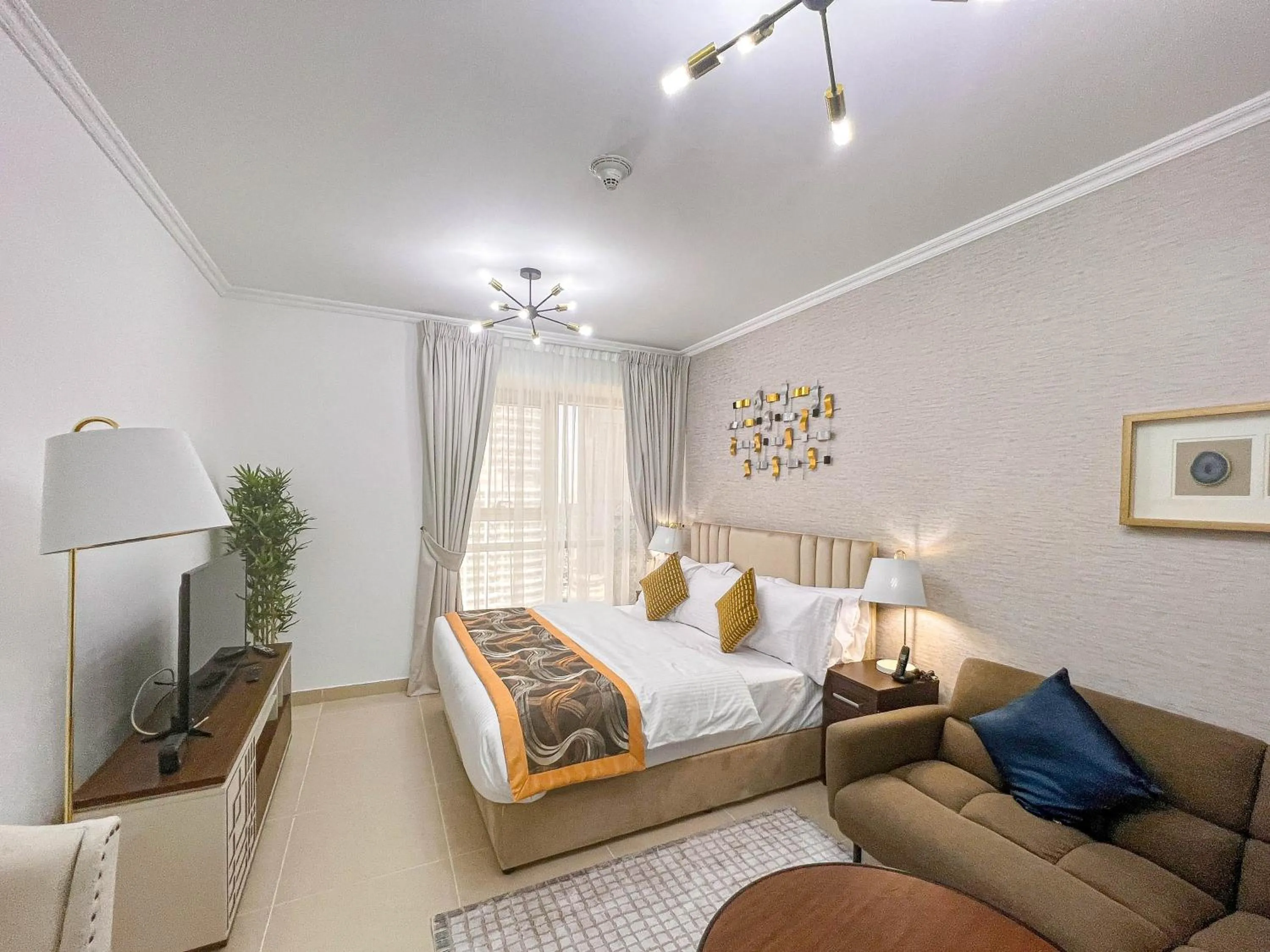 Photo of the whole room, Bed in Cosmos Living Luxurious Studio Near Metro