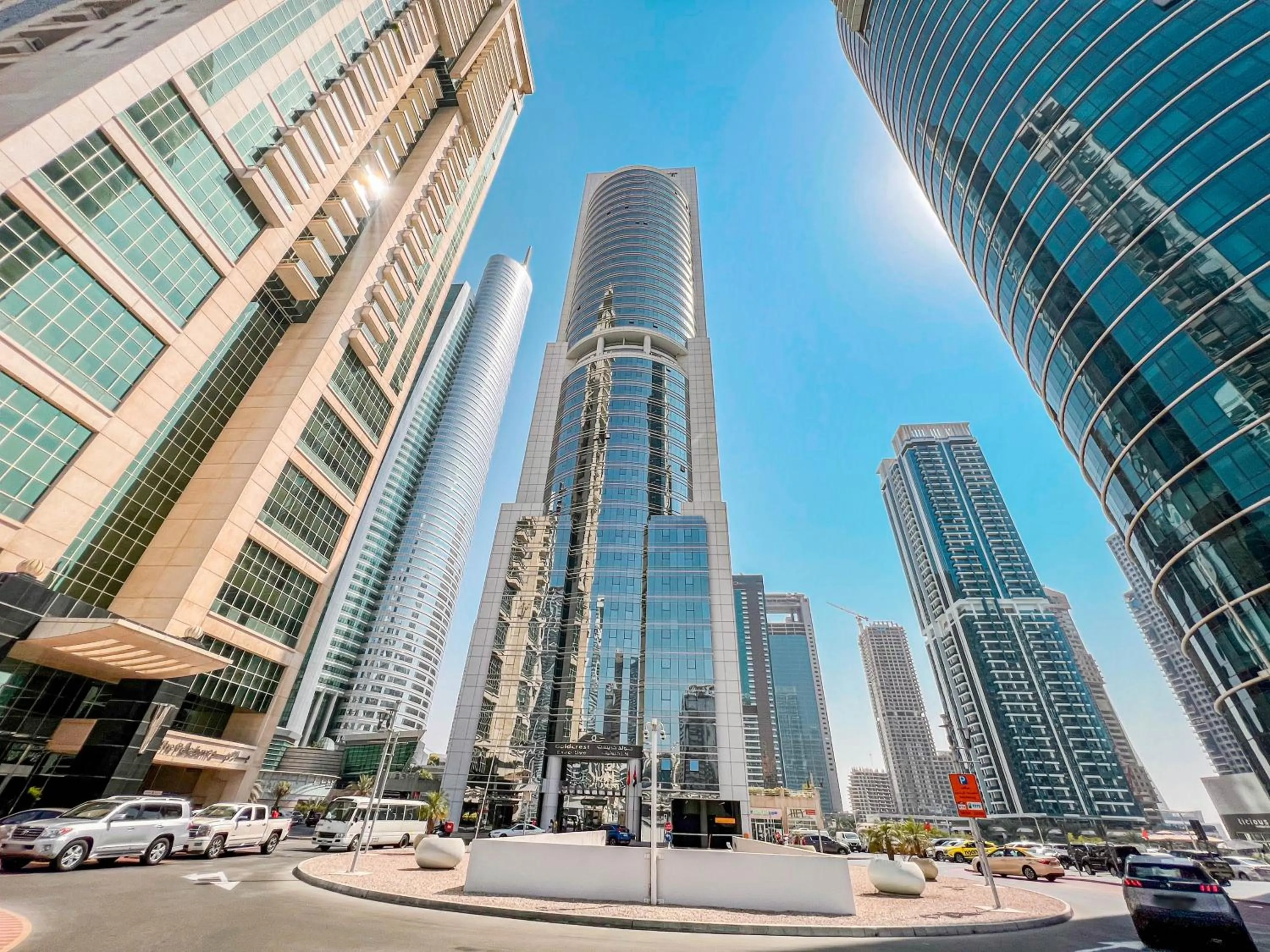 Property building in Cosmos Living Luxurious Studio Near Metro