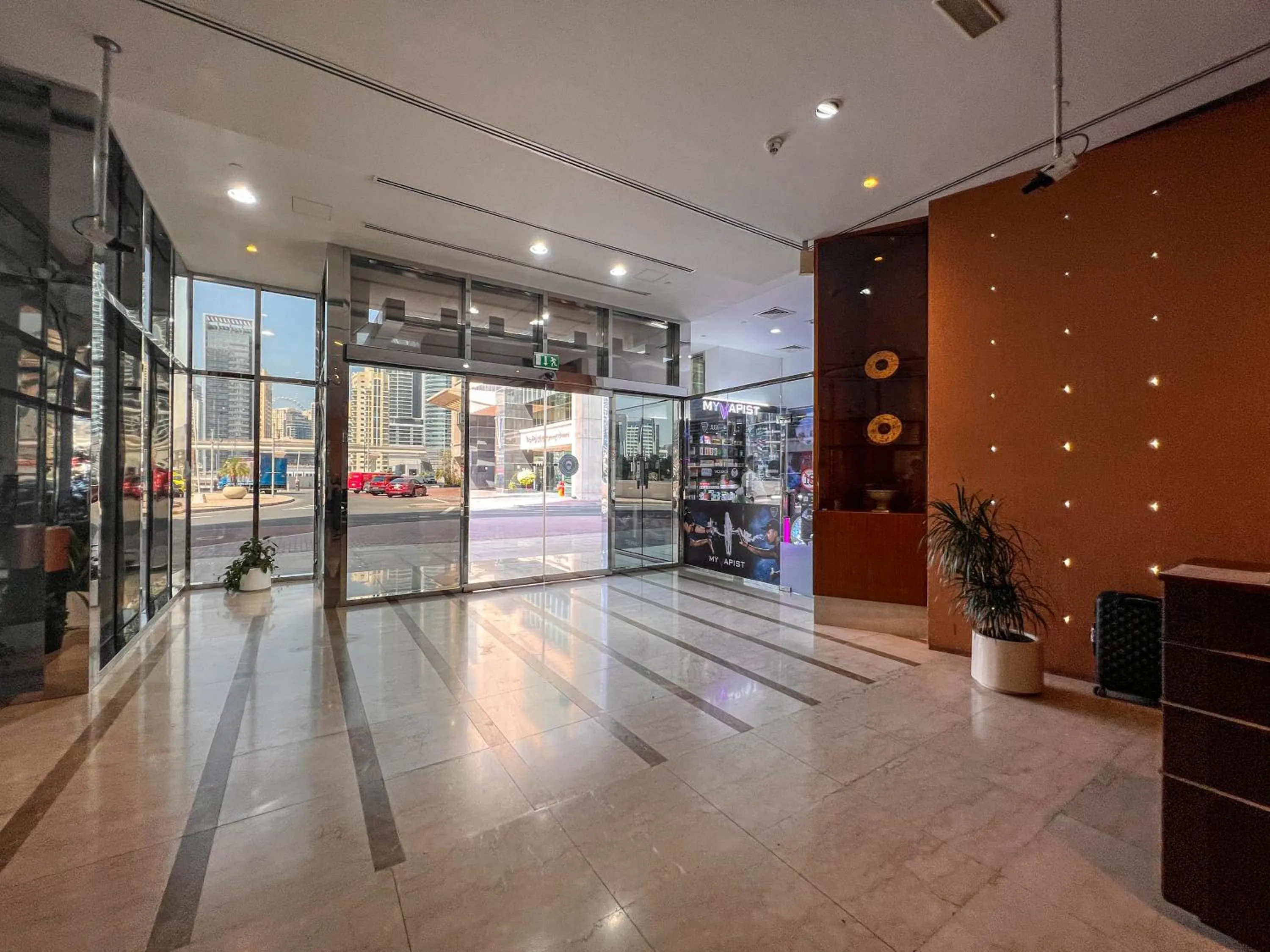 Lobby or reception in Cosmos Living Luxurious Studio Near Metro
