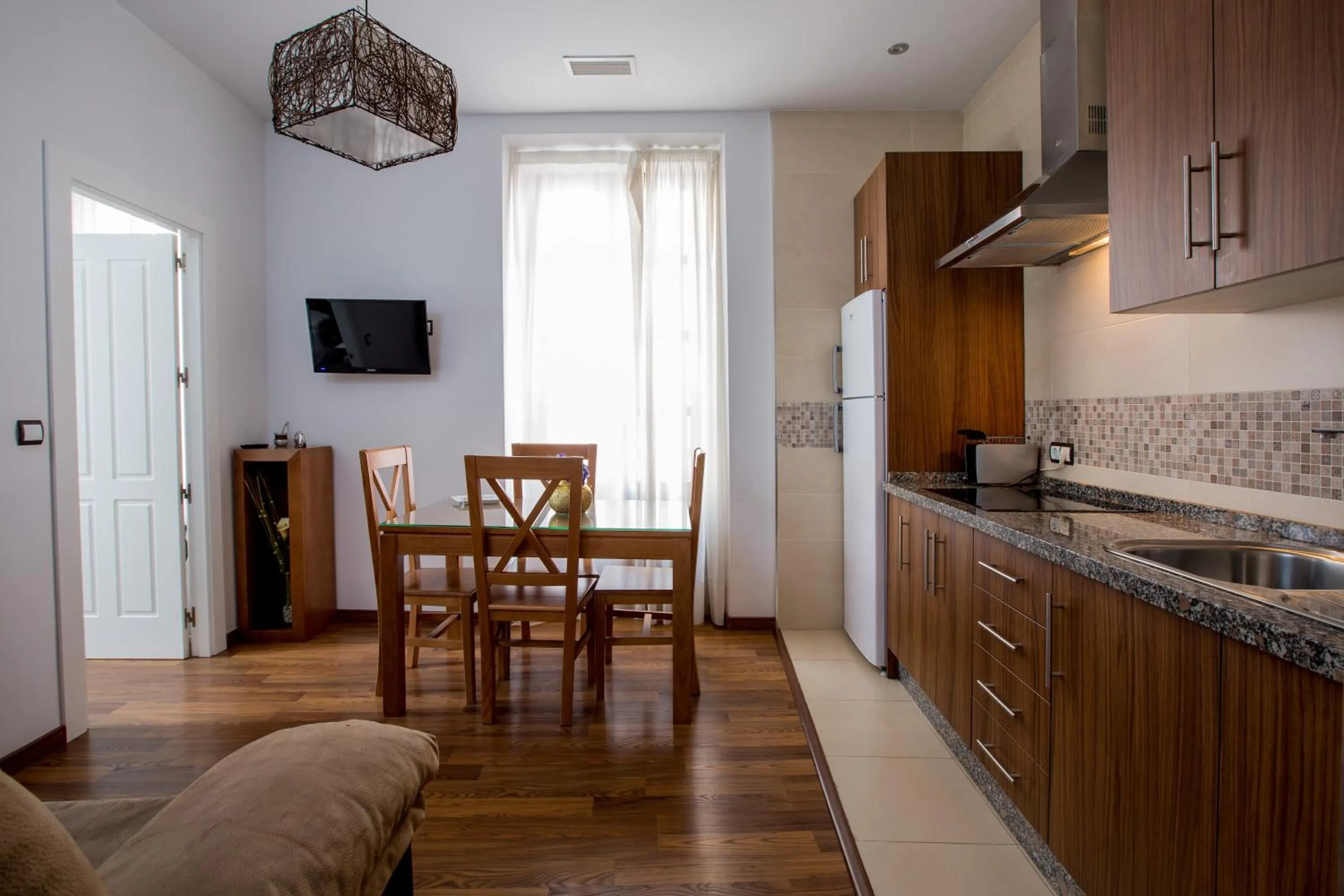Dining area in Apartamentos Casa de la Lonja