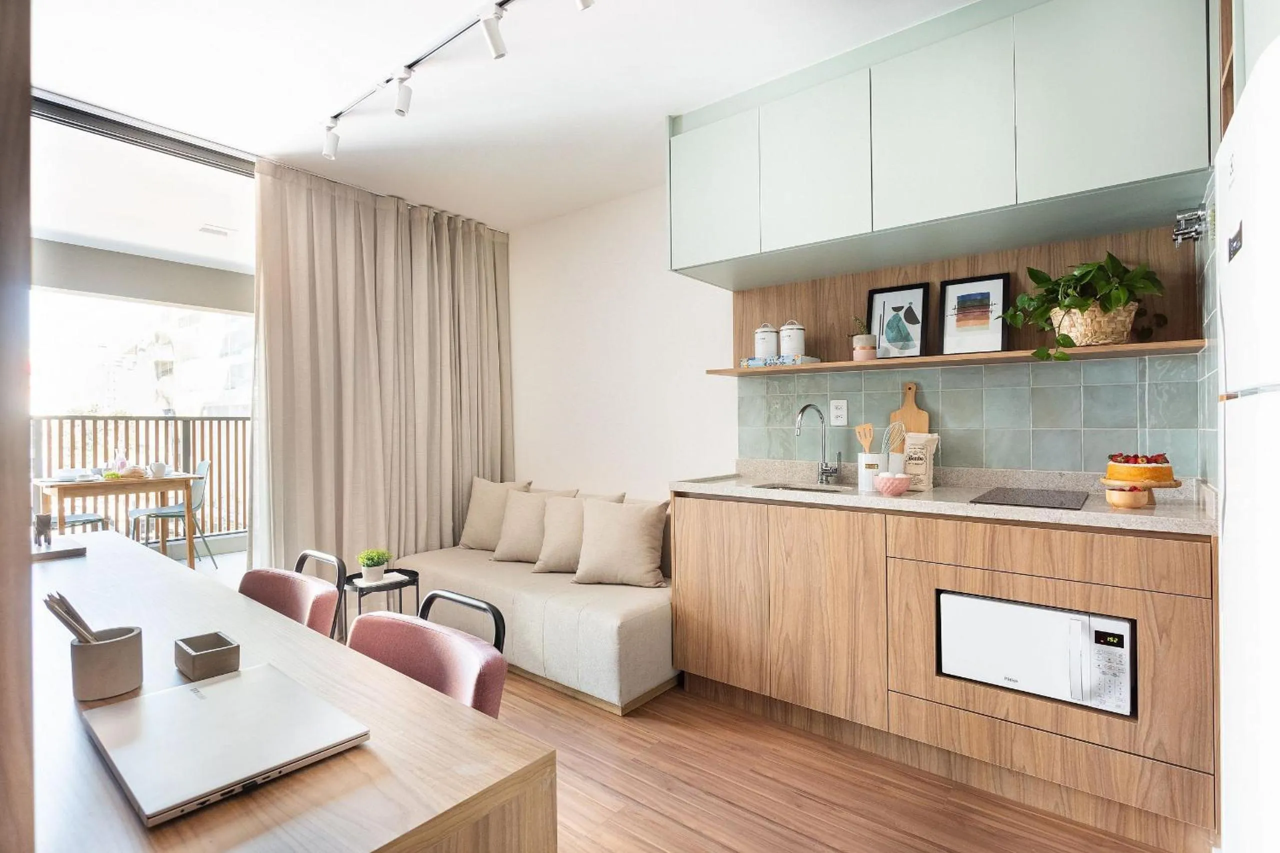 Living room in DSG Itaim by Conviva