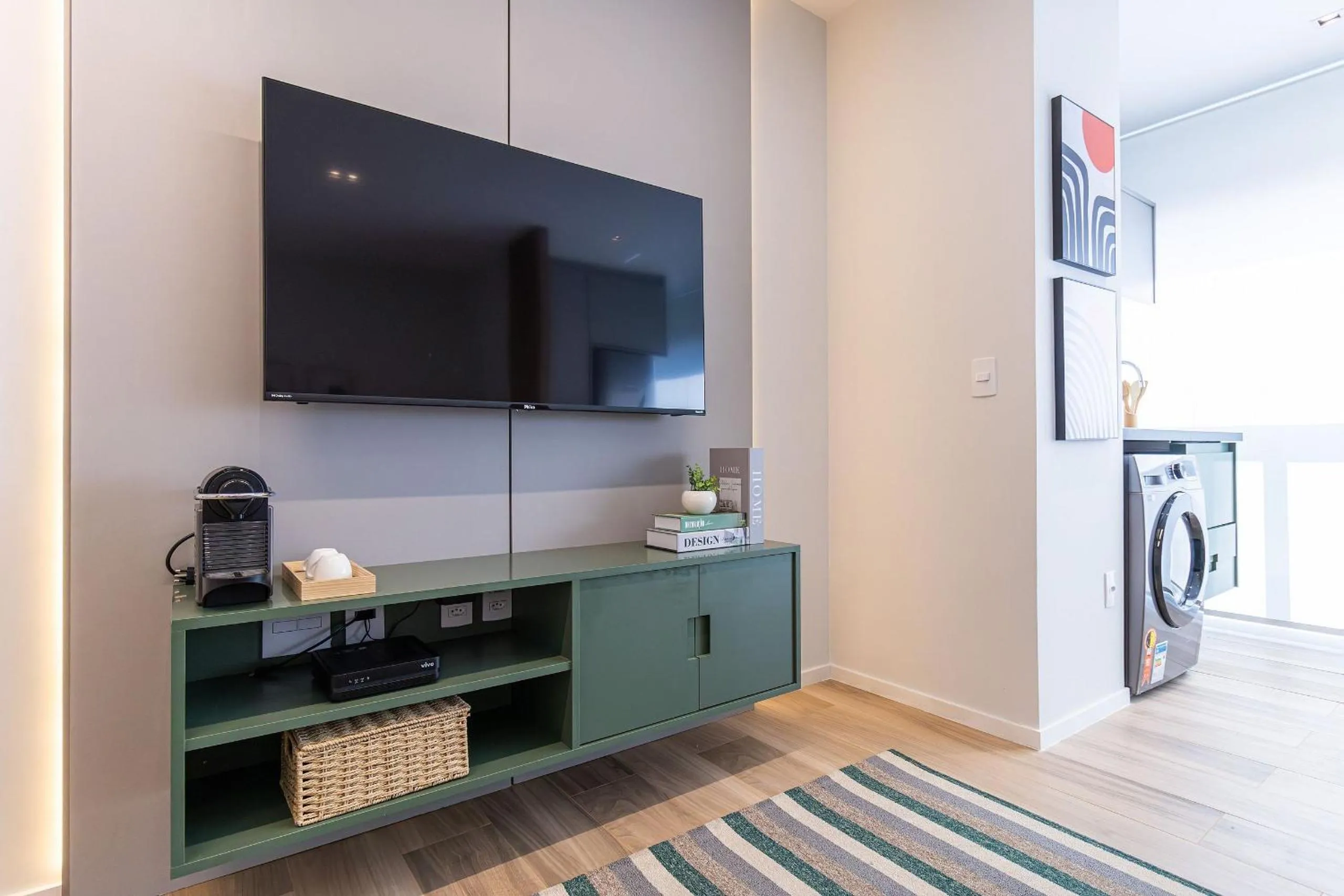 Living room in DSG Itaim by Conviva