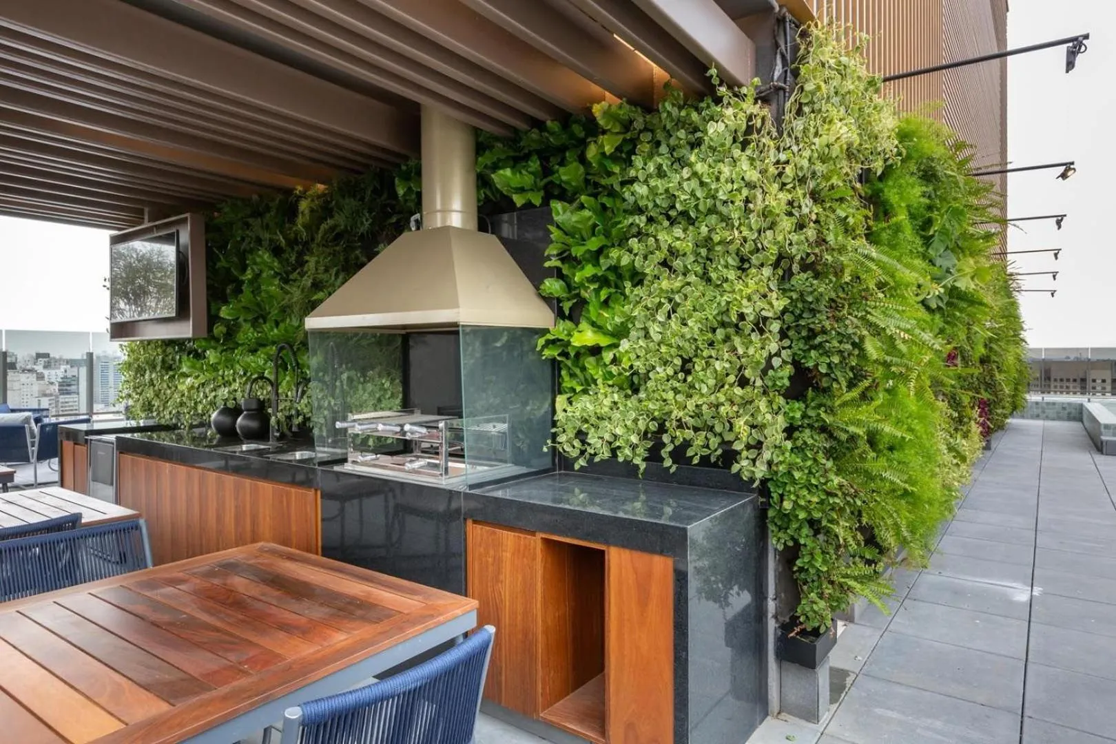 BBQ facilities in DSG Itaim by Conviva