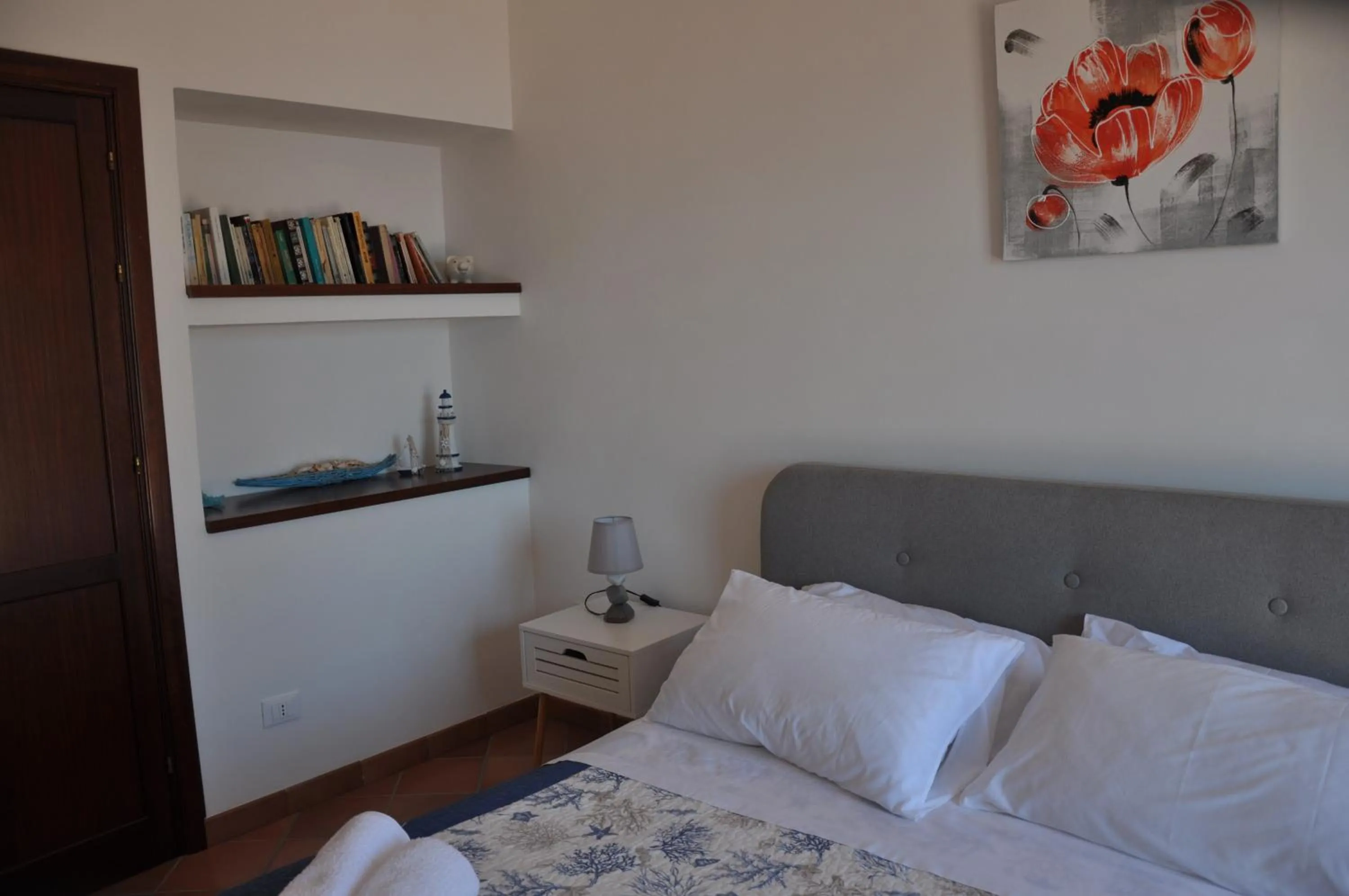 Bedroom, Bed in Villa Cala Rossa Antonella