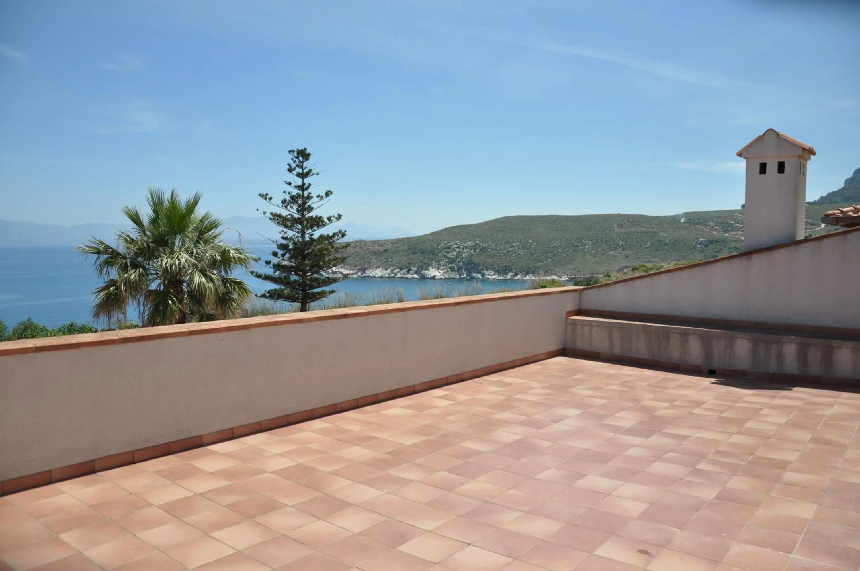 Balcony/Terrace in Villa Cala Rossa Antonella