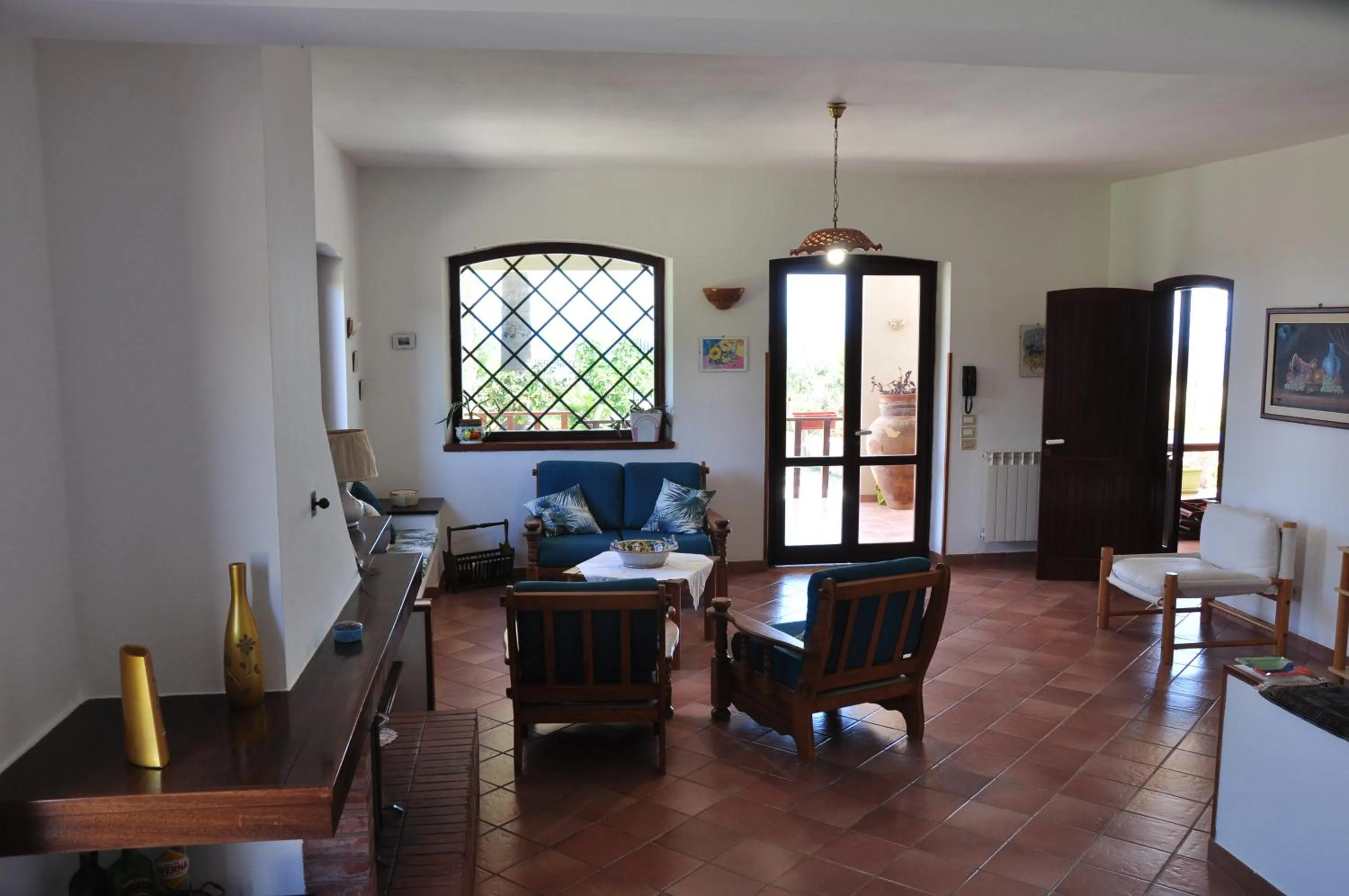 Living room in Villa Cala Rossa Antonella