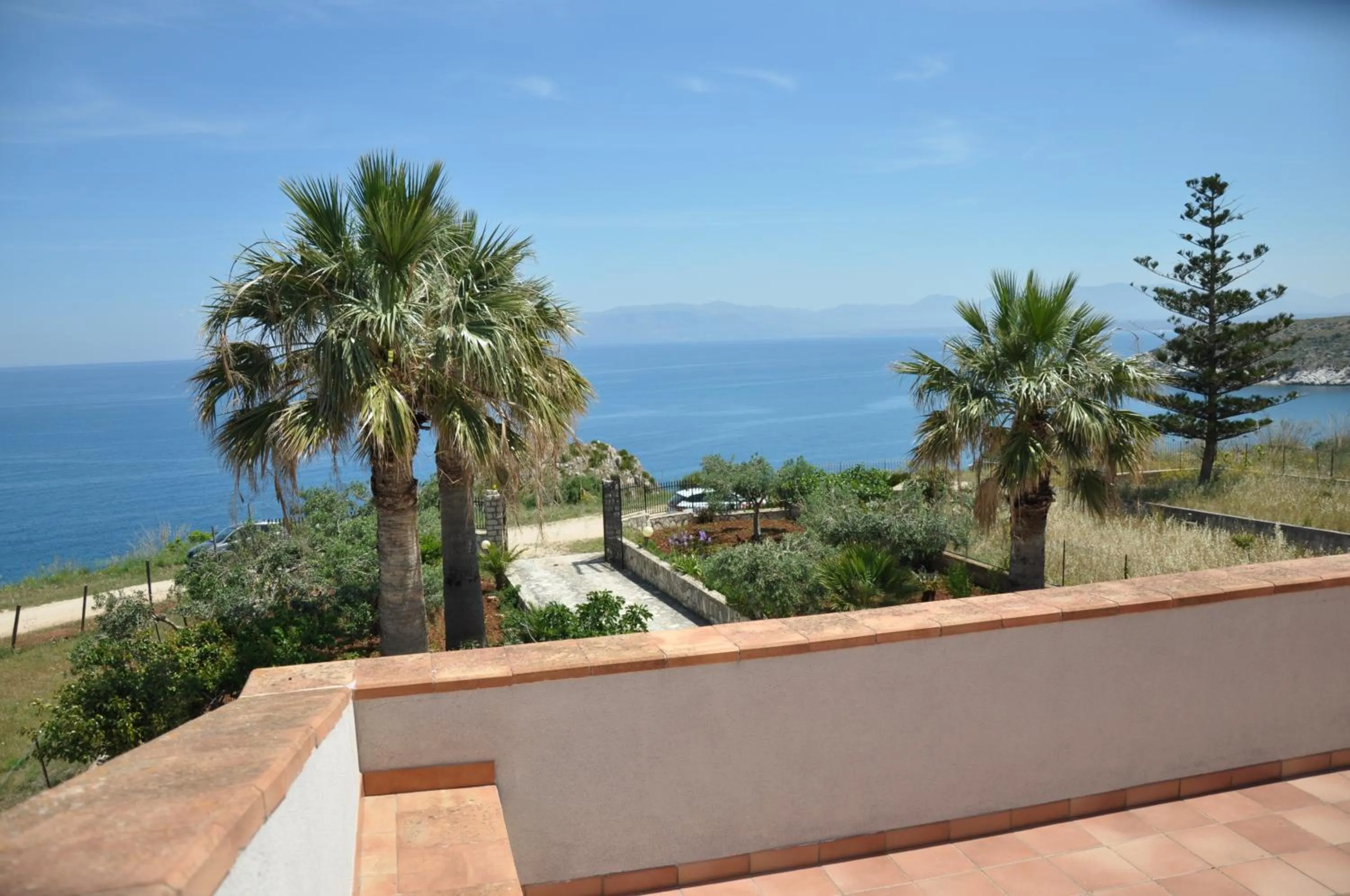 Sea view in Villa Cala Rossa Antonella