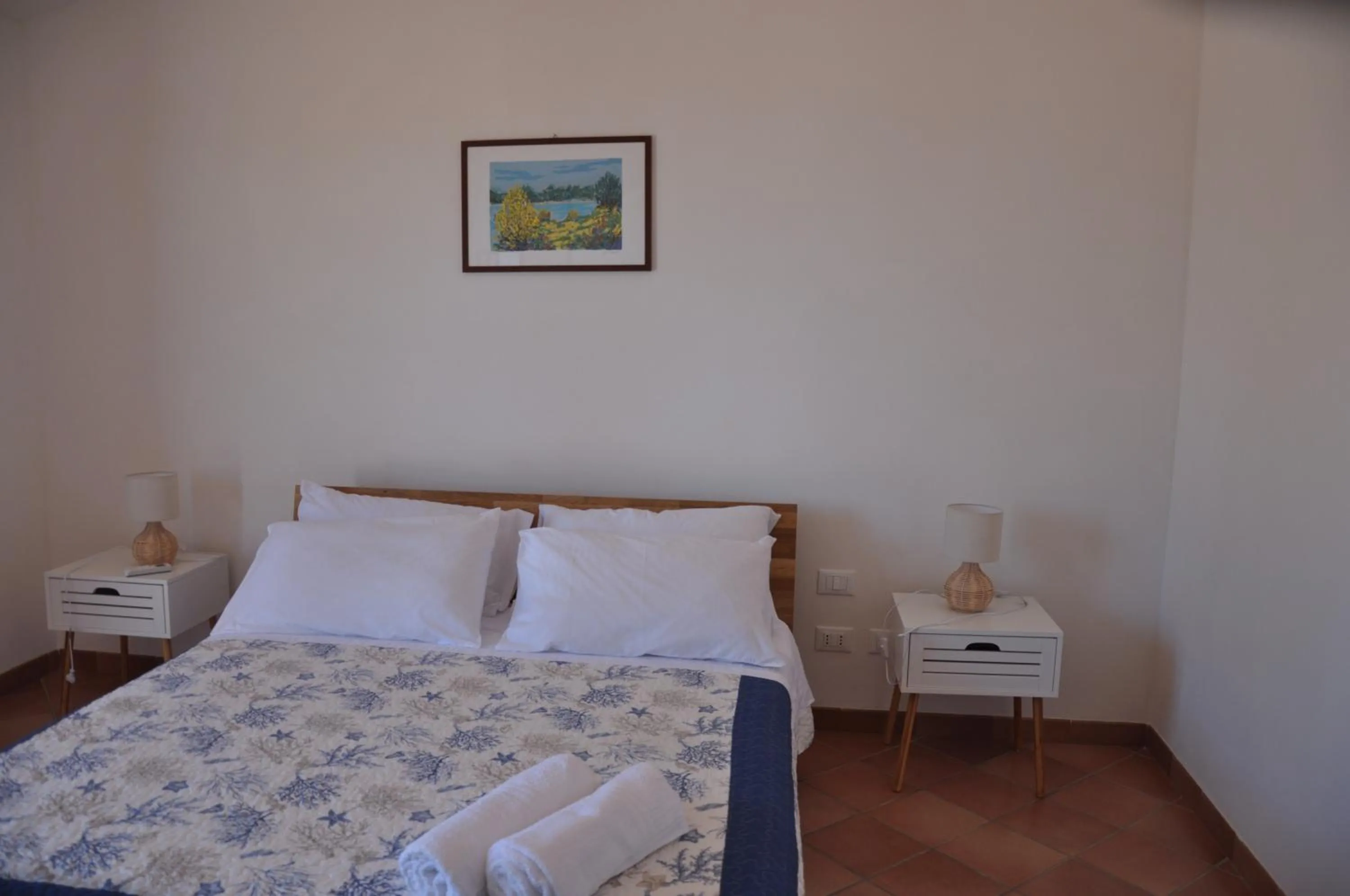 Bedroom, Bed in Villa Cala Rossa Antonella