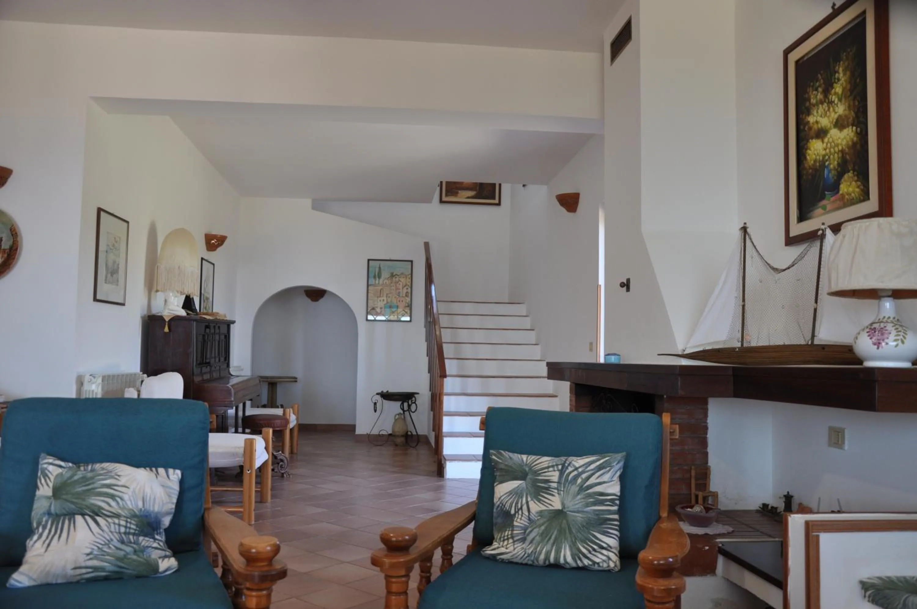 Living room in Villa Cala Rossa Antonella