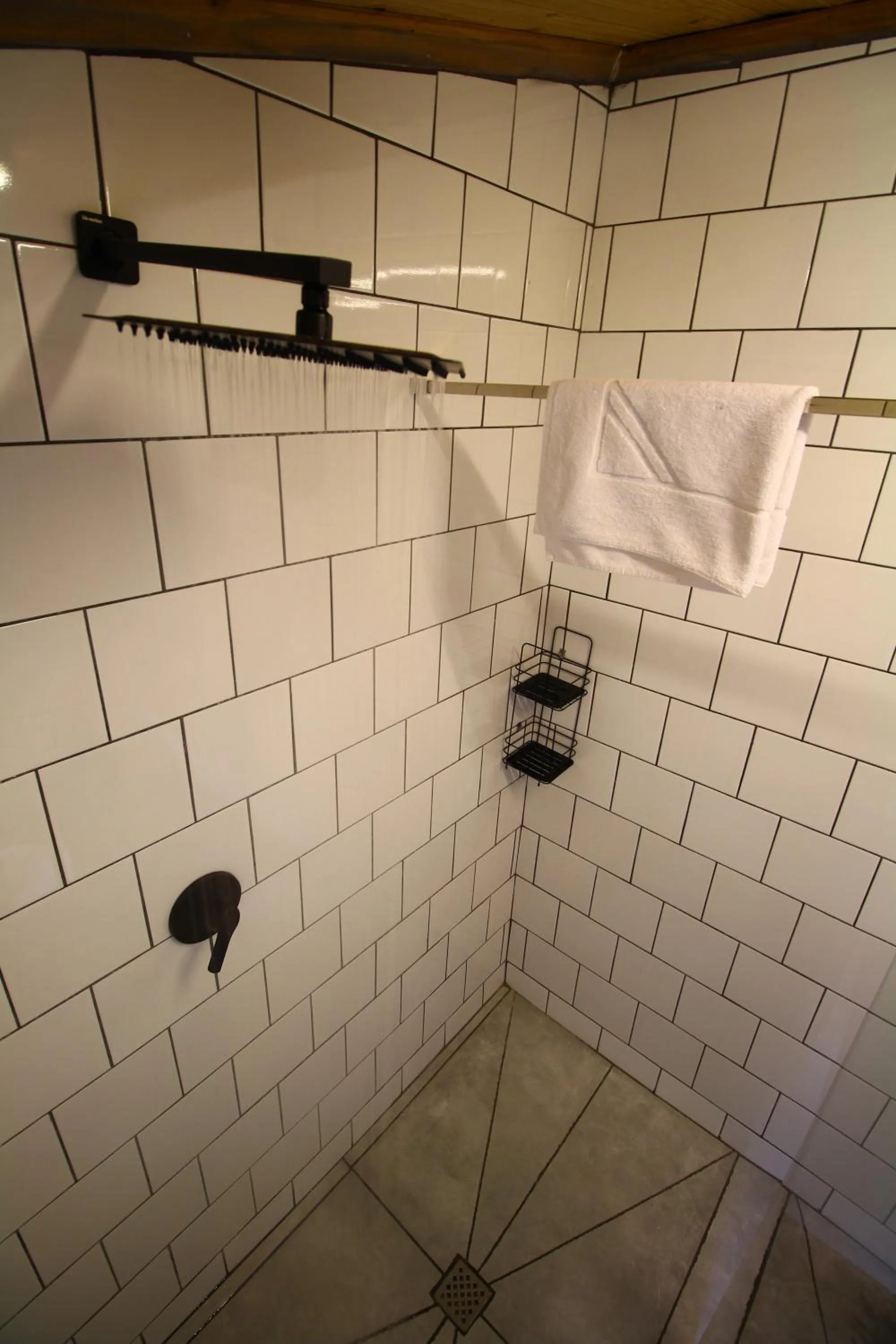 Shower in CURIOCITY Backpackers Johannesburg