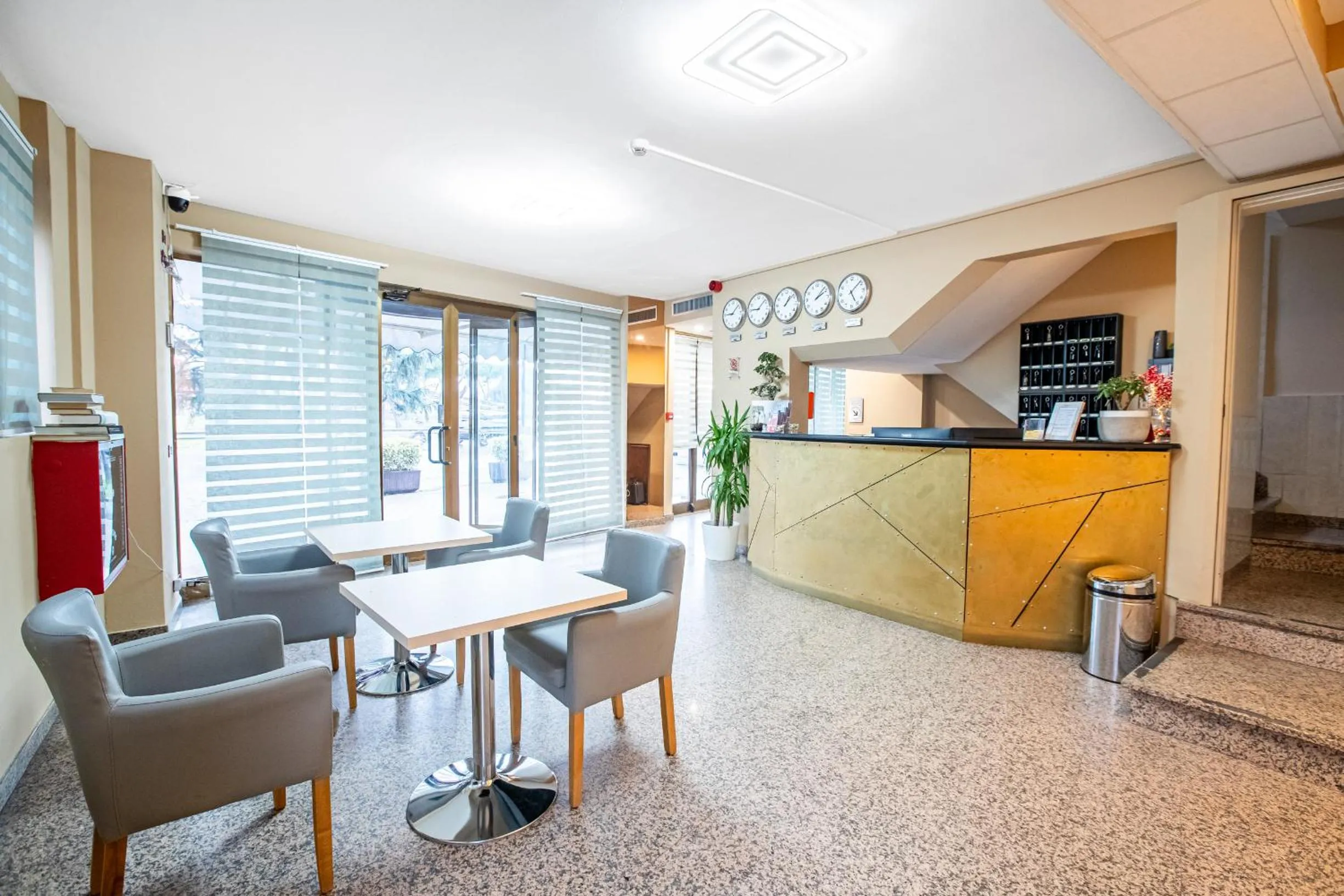 Lobby or reception in EURHOTEL