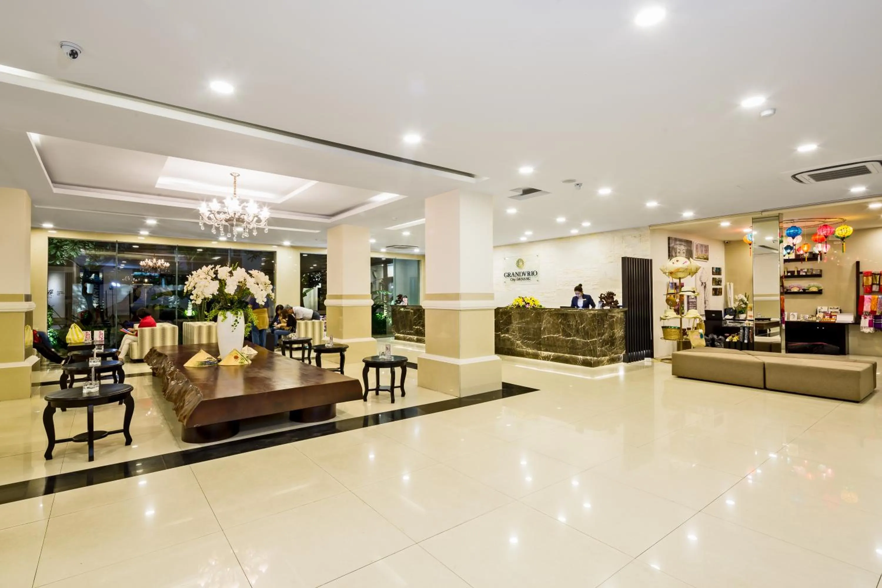 Lobby or reception in Grandvrio City Danang By Route Inn Group
