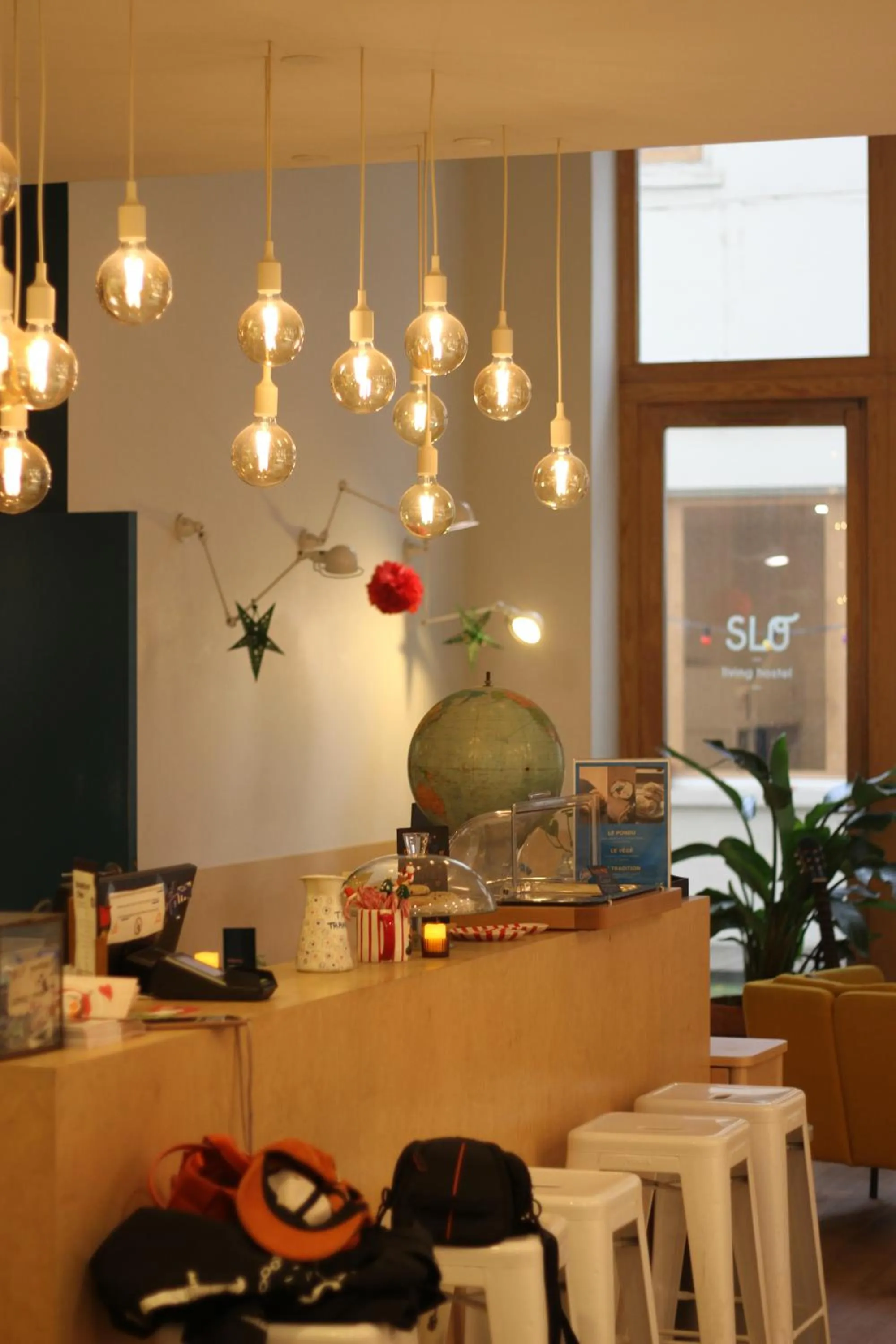 Lobby or reception in SLO Hostel Lyon Saxe