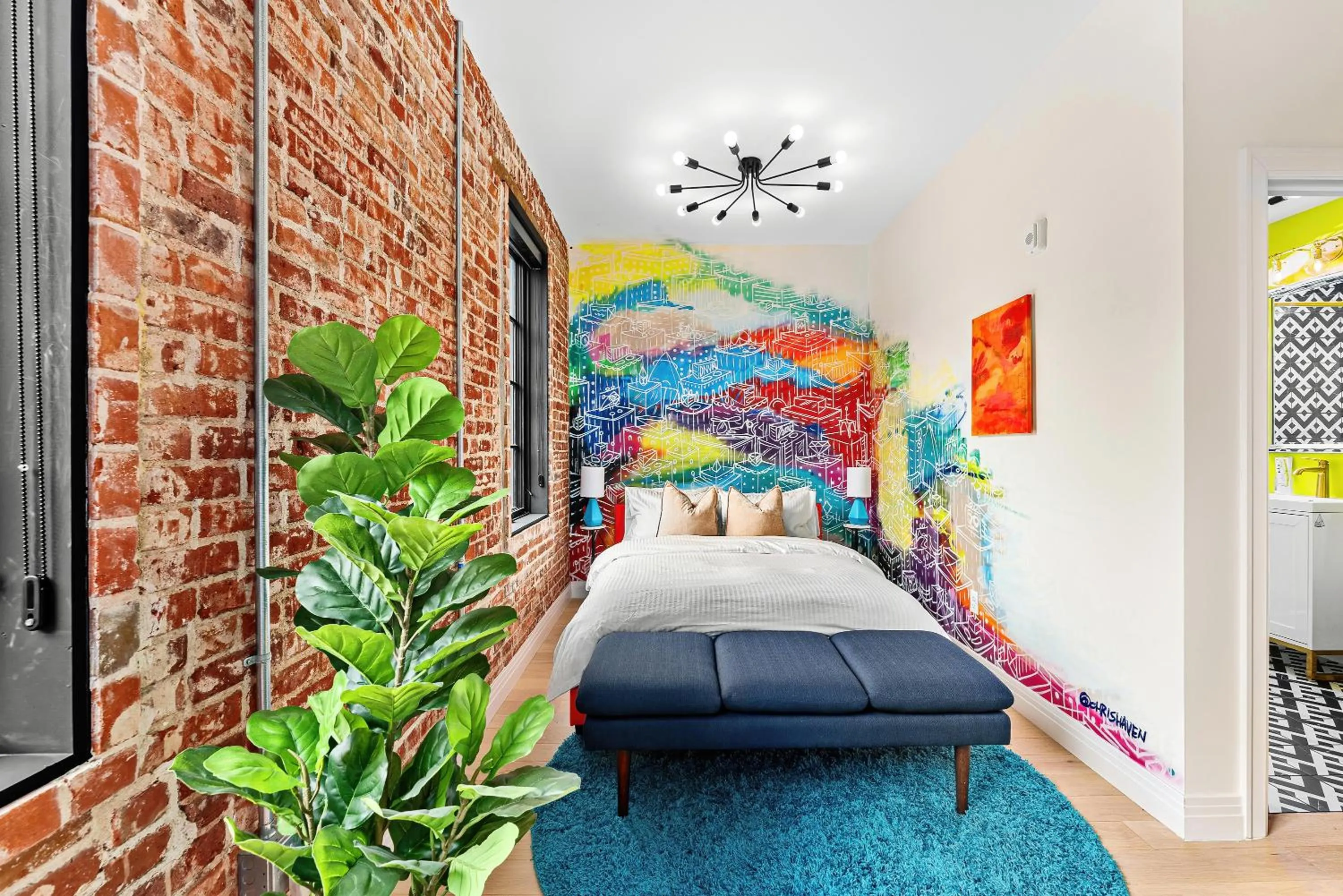 Bed in The Acoma House