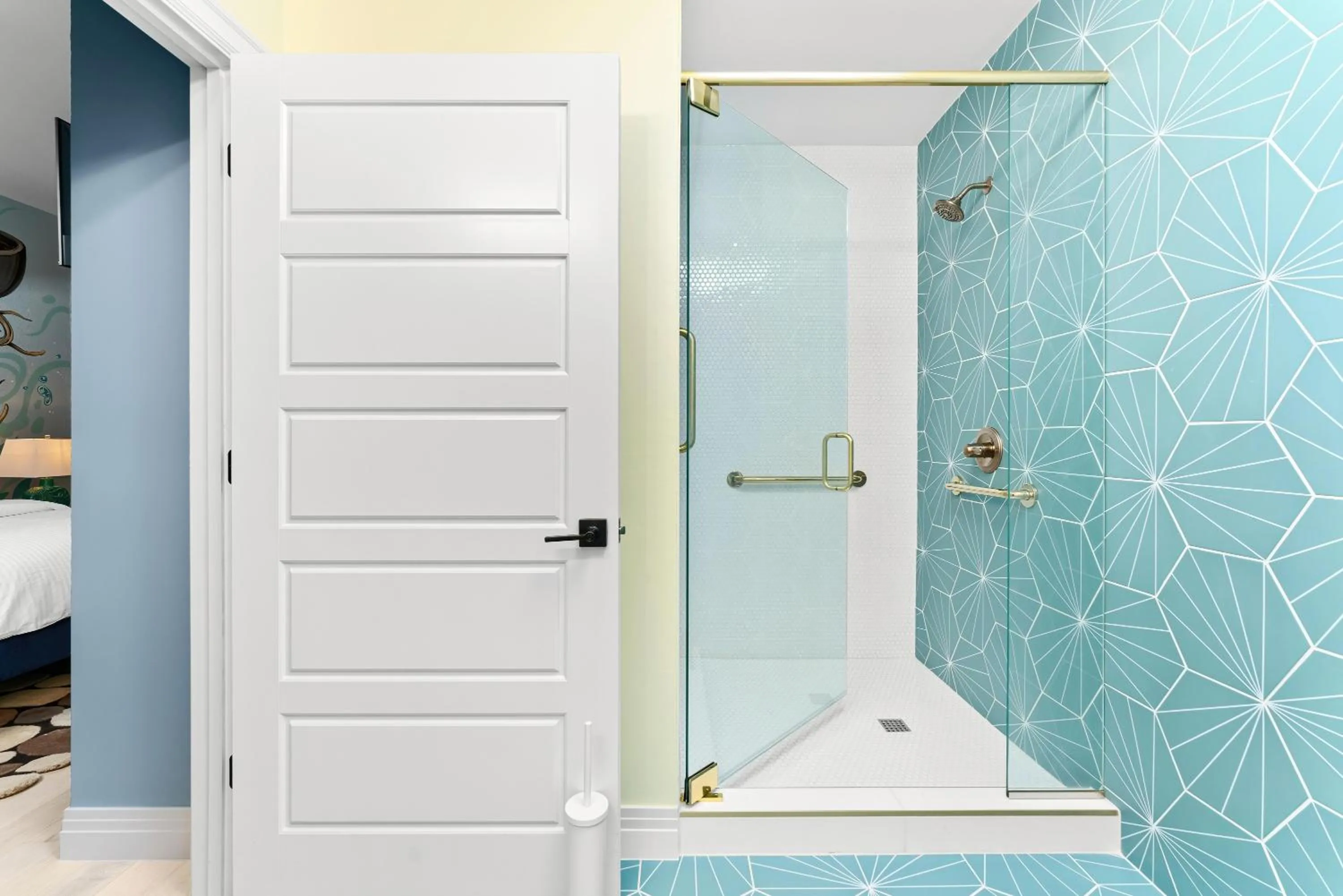 Shower in The Acoma House