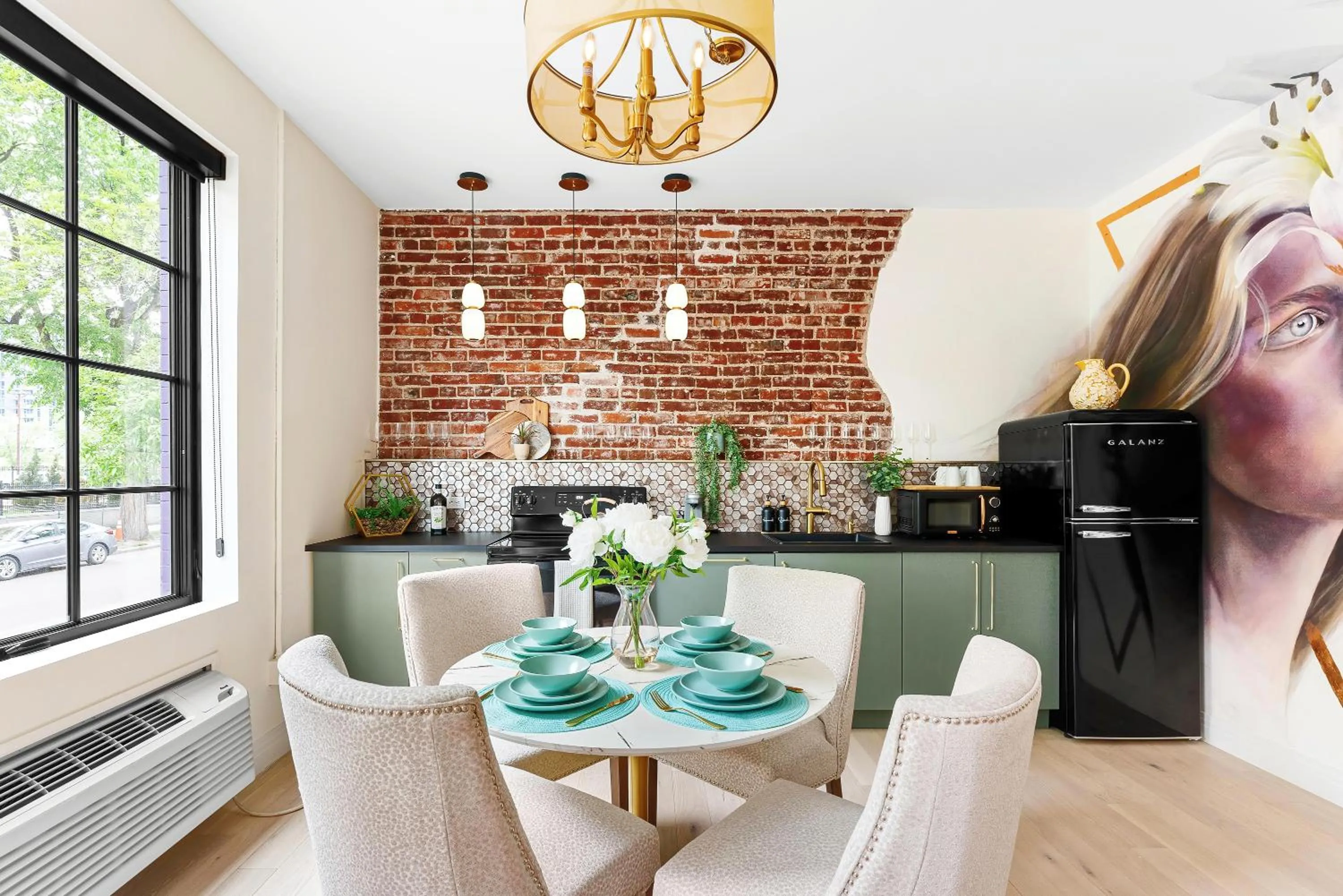 Dining area in The Acoma House