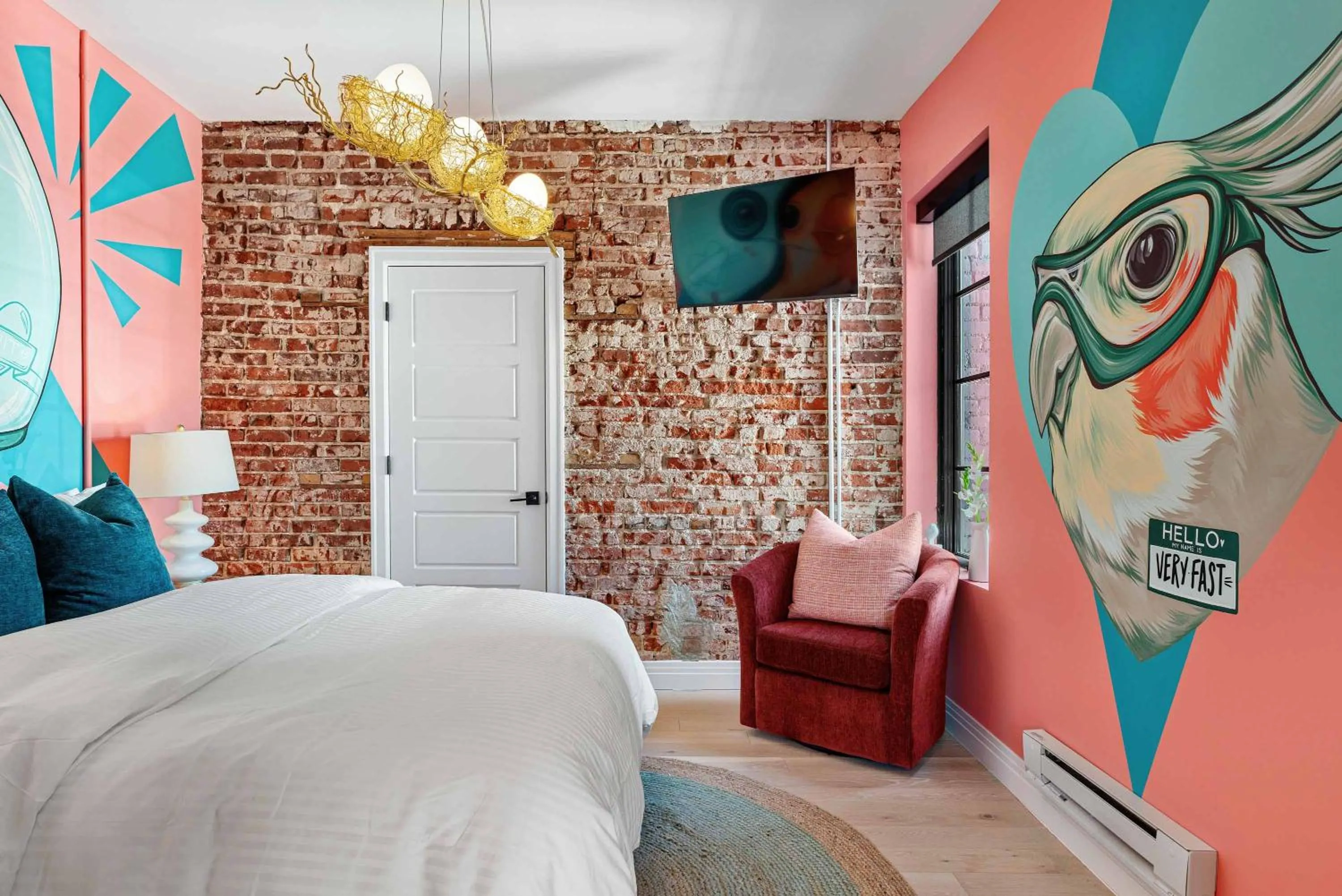 Bed in The Acoma House