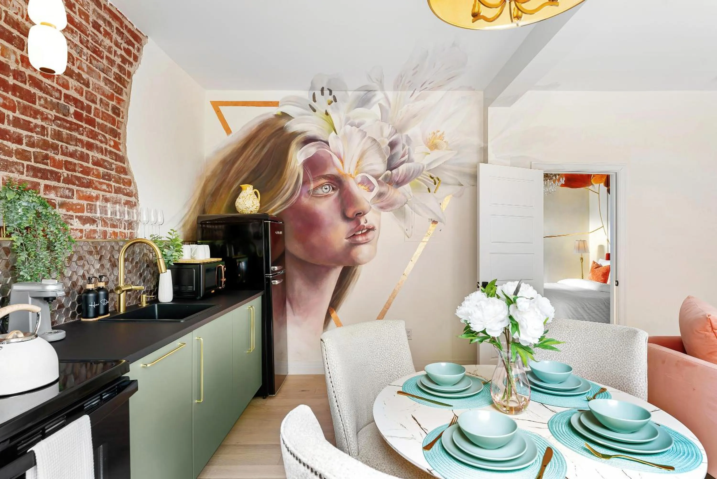 Kitchen or kitchenette in The Acoma House