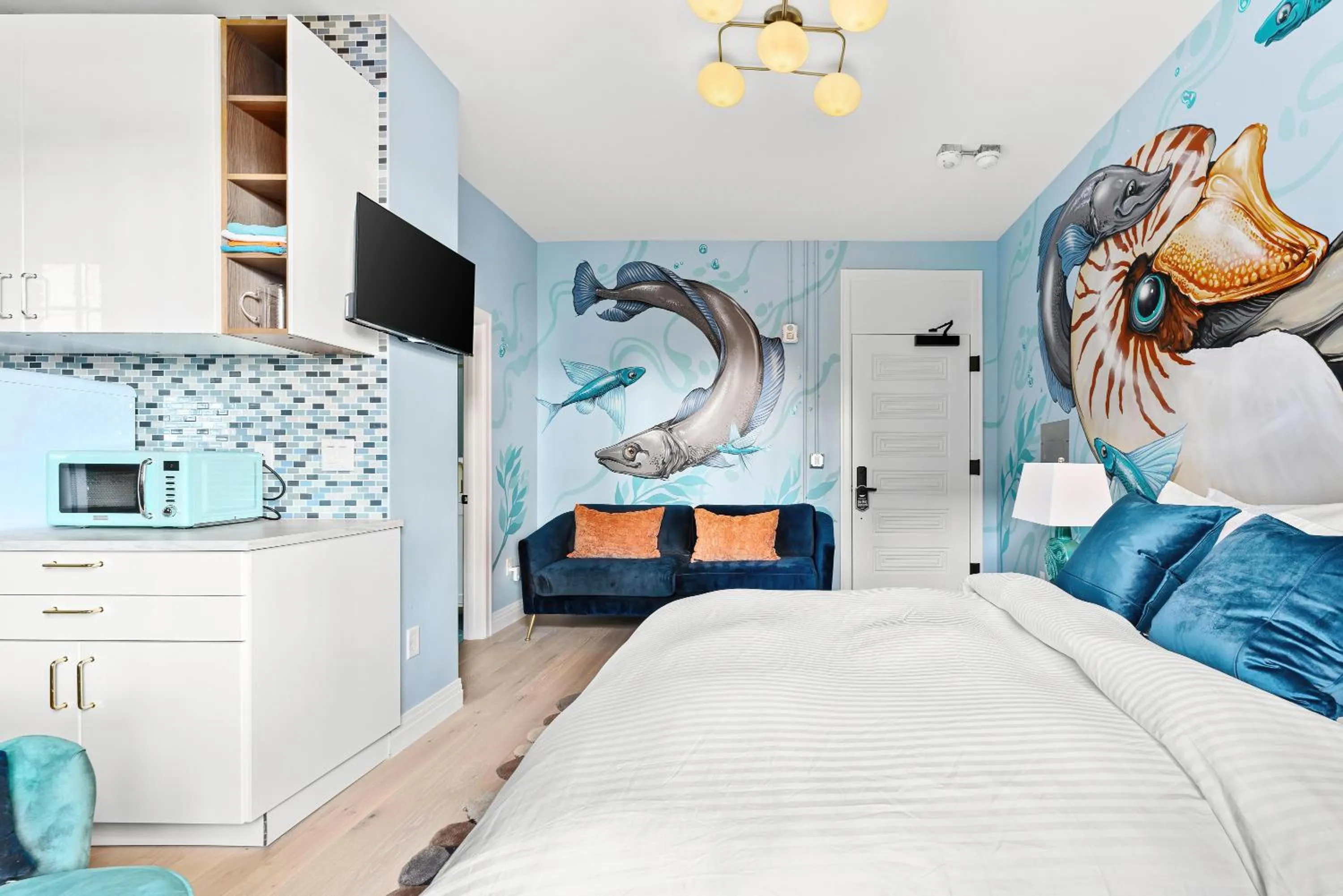 Bed in The Acoma House