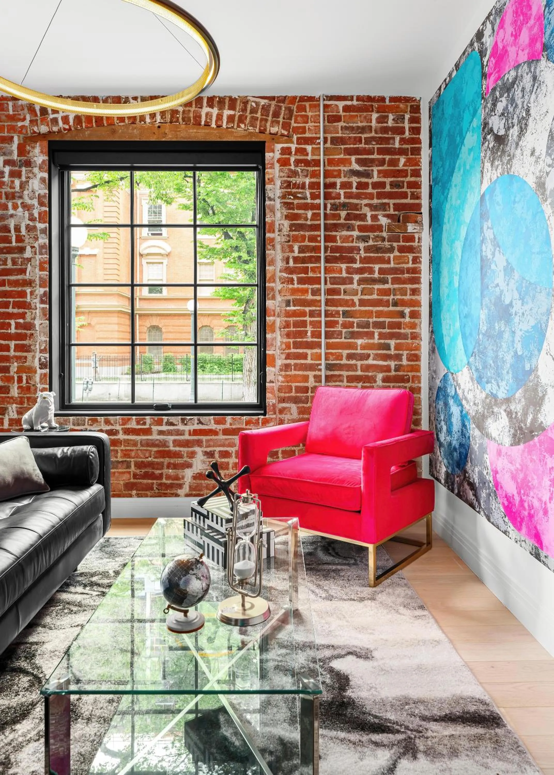 Living room in The Acoma House