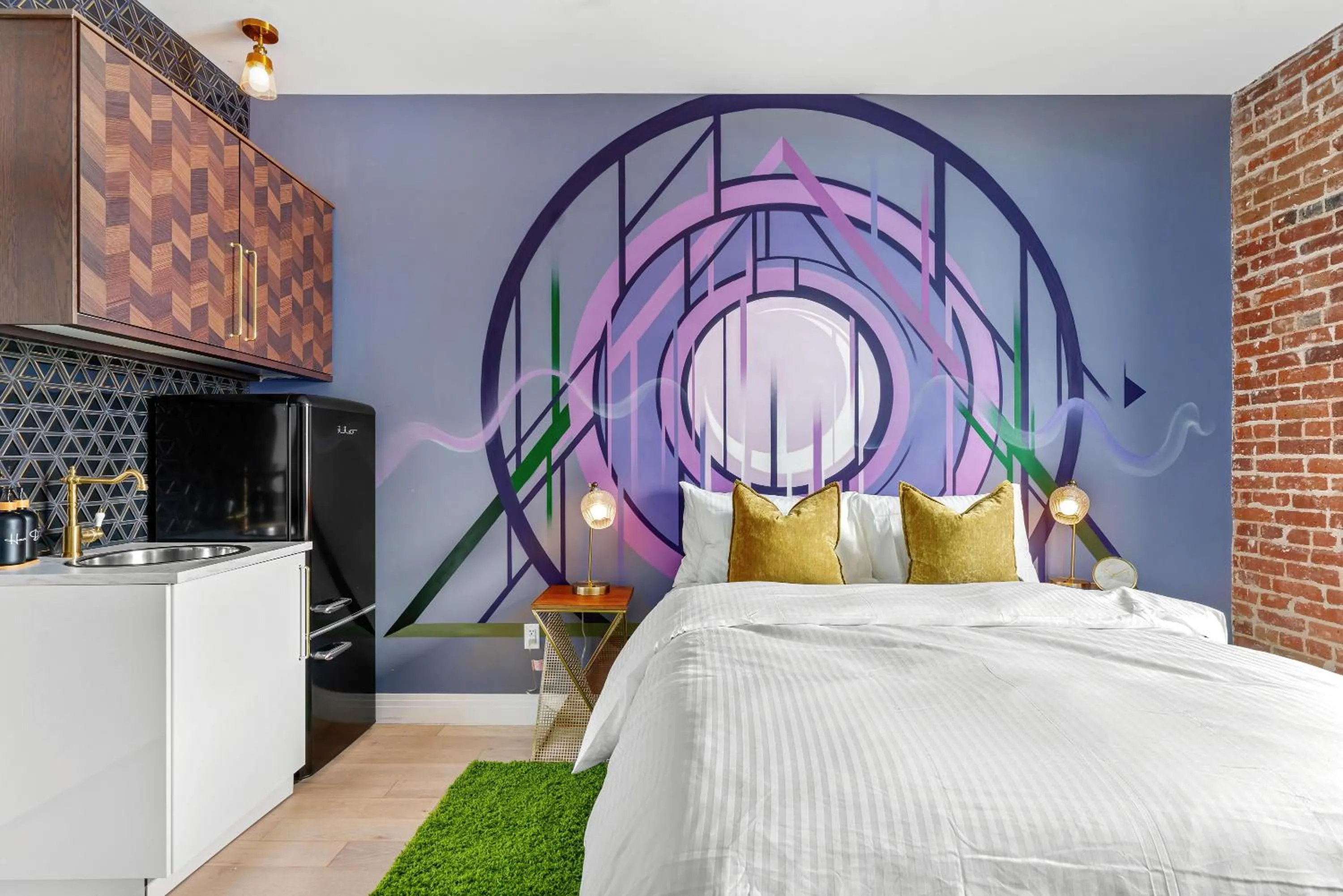 Bed in The Acoma House