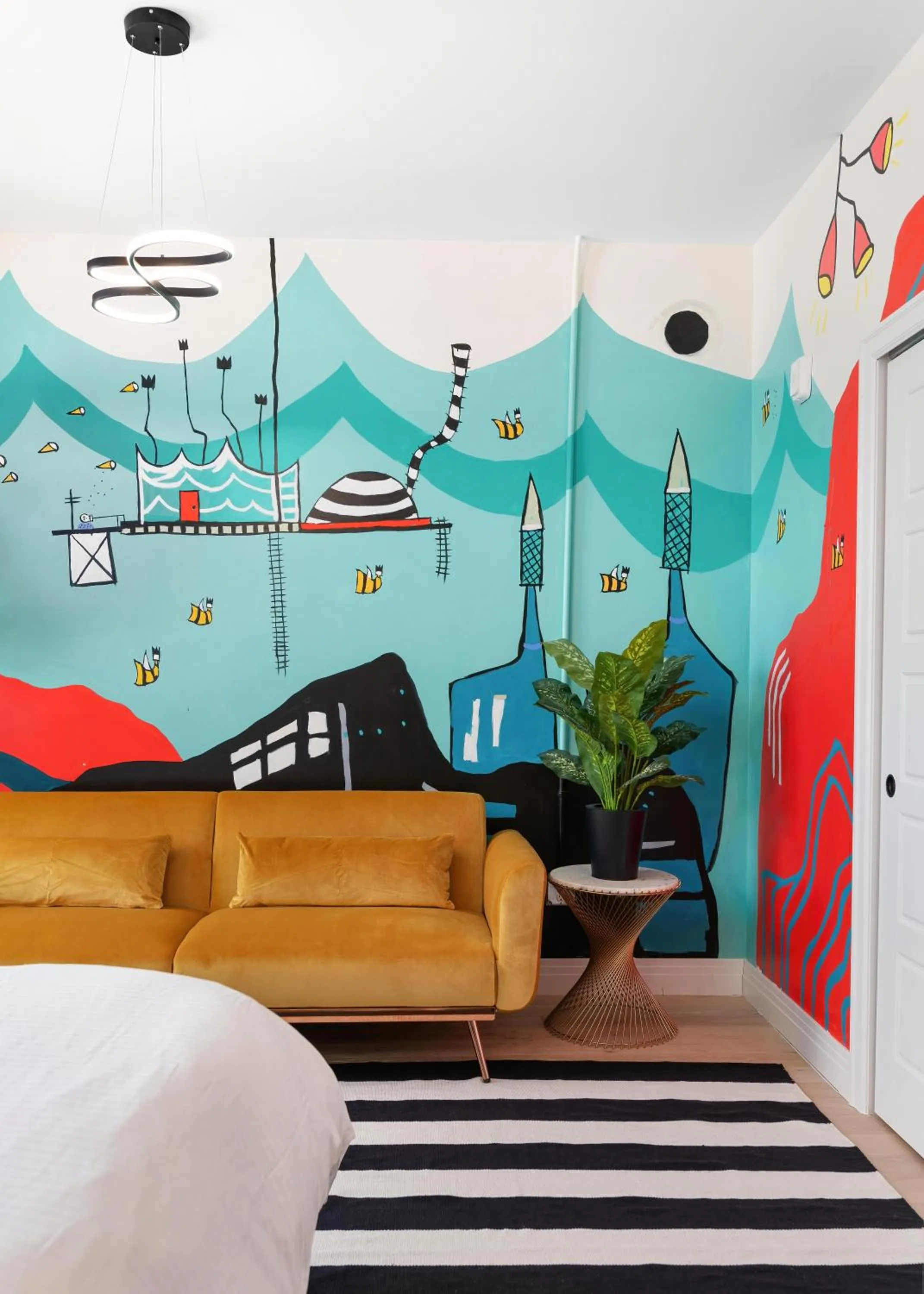 Bed in The Acoma House