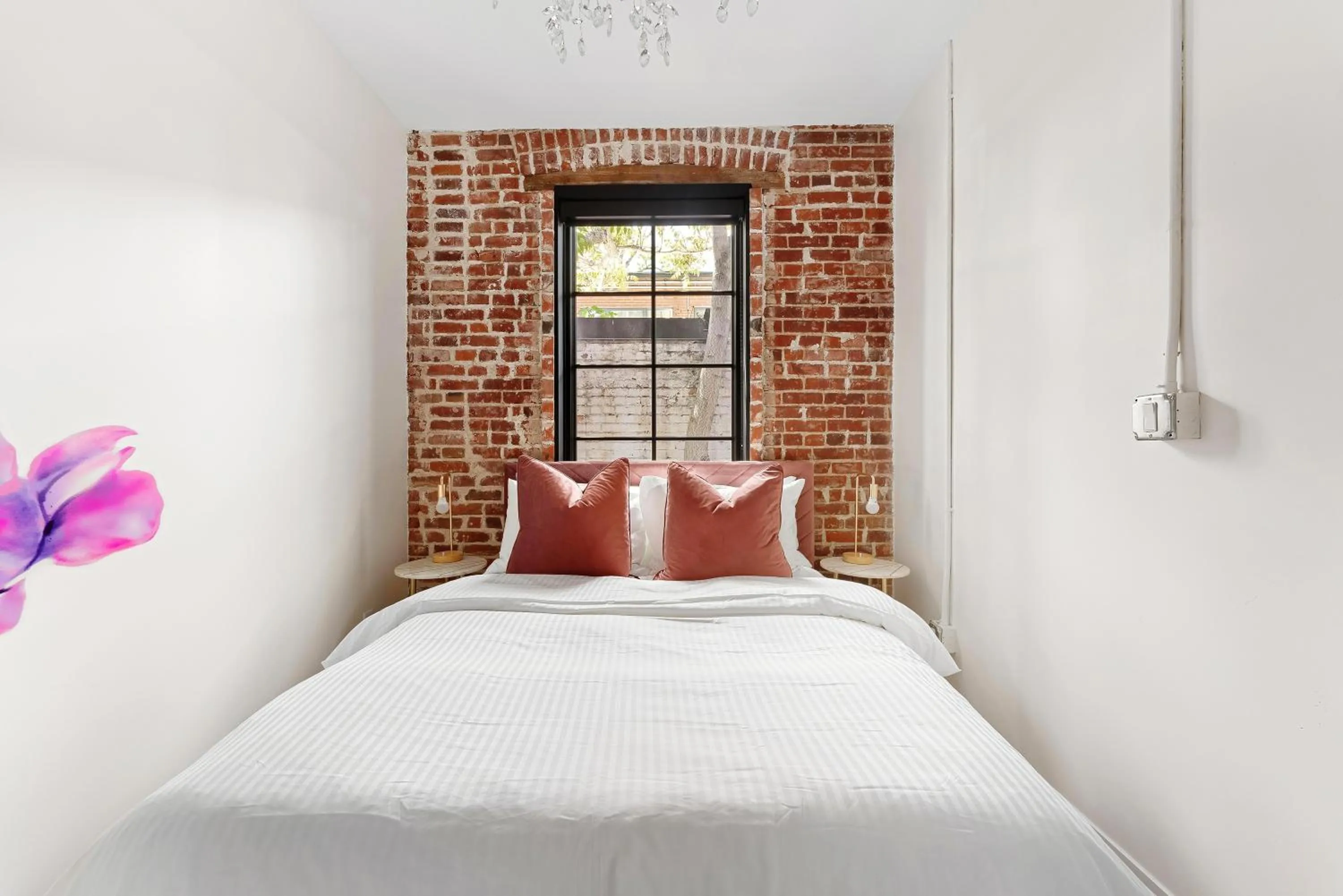 Bedroom, Bed in The Acoma House