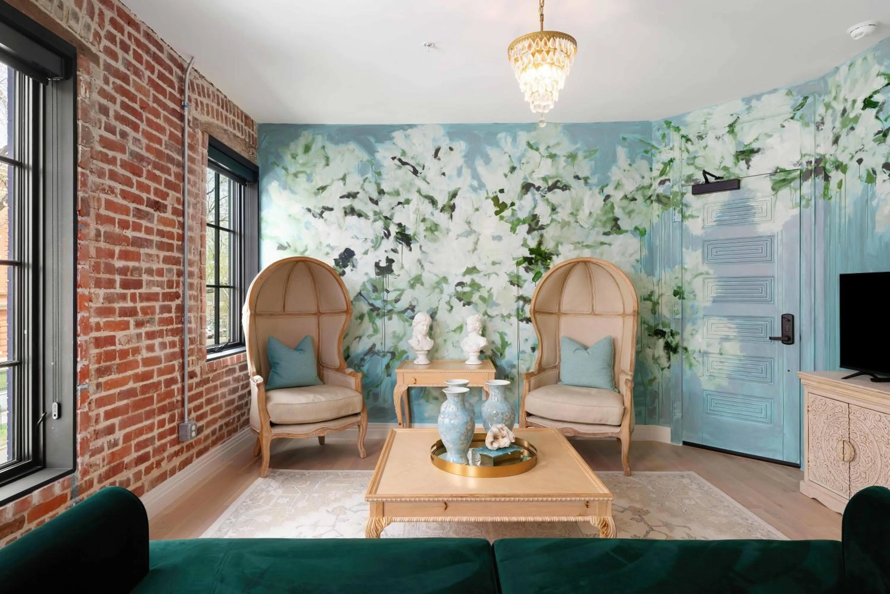 Seating area in The Acoma House