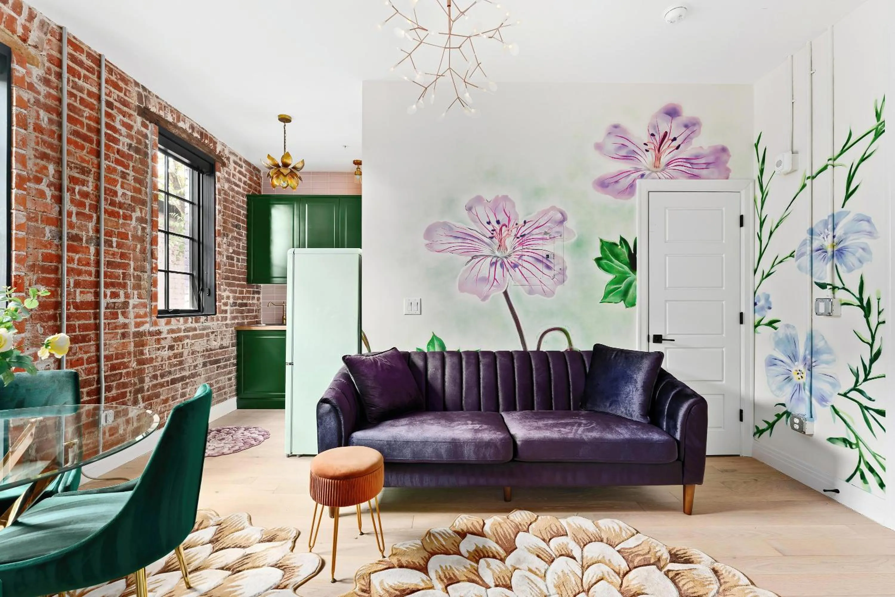 Seating area in The Acoma House
