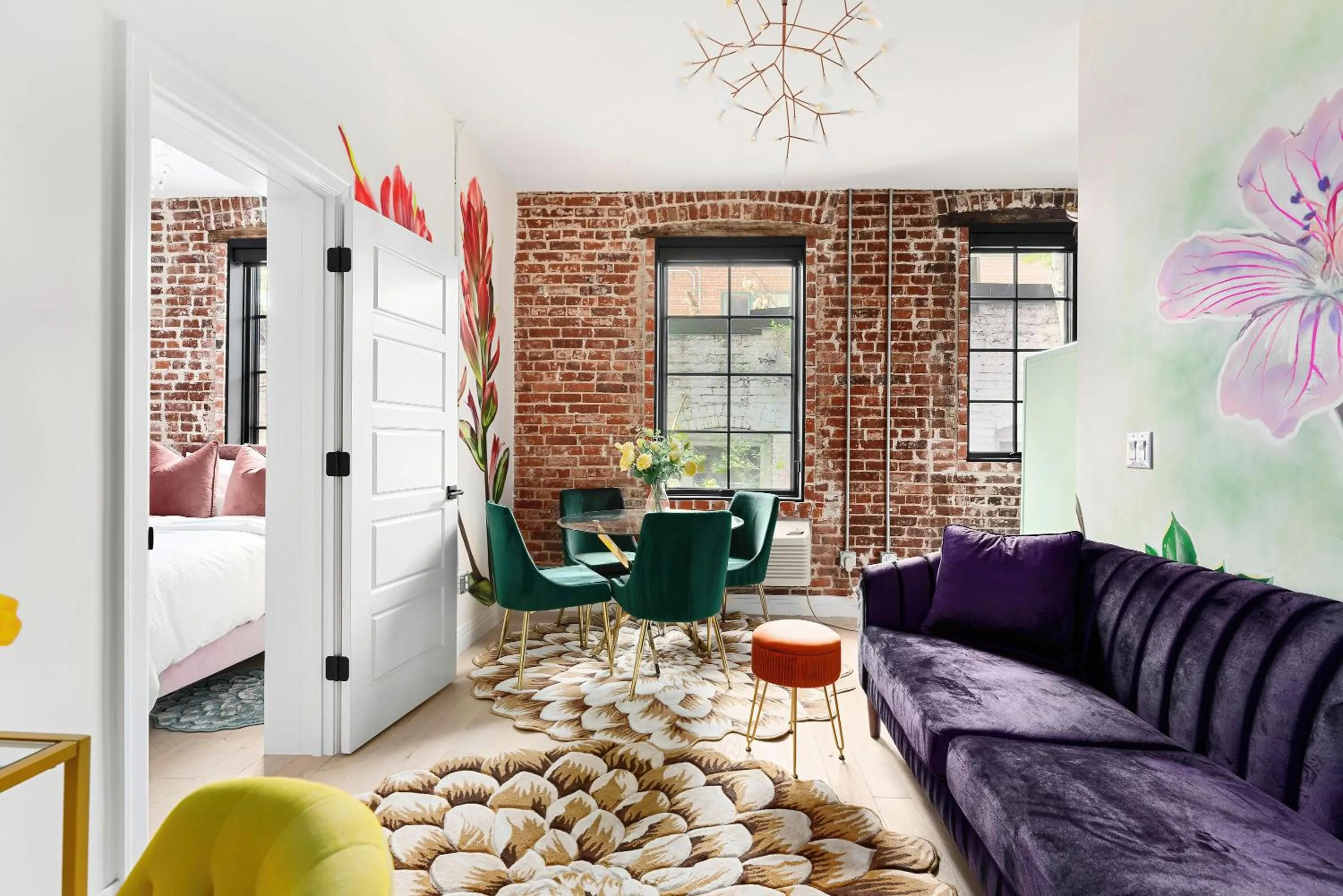 Living room in The Acoma House