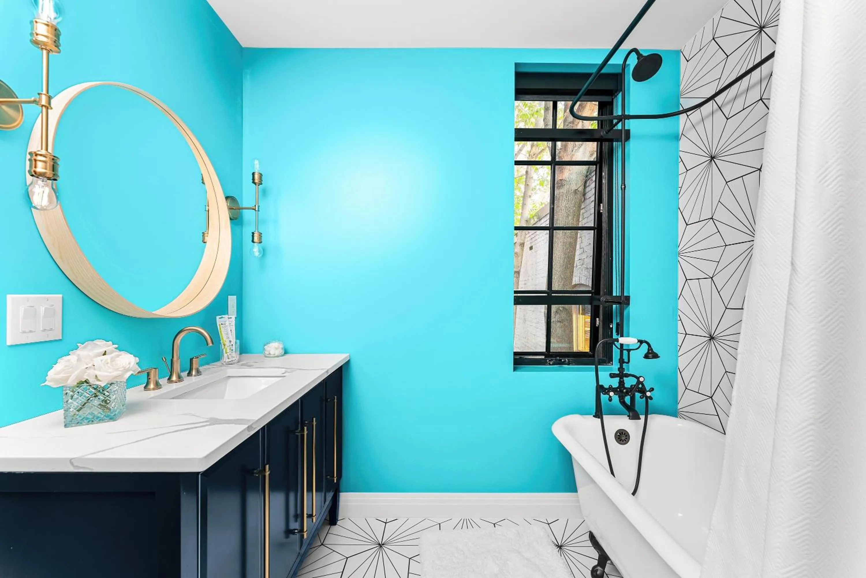 Shower in The Acoma House