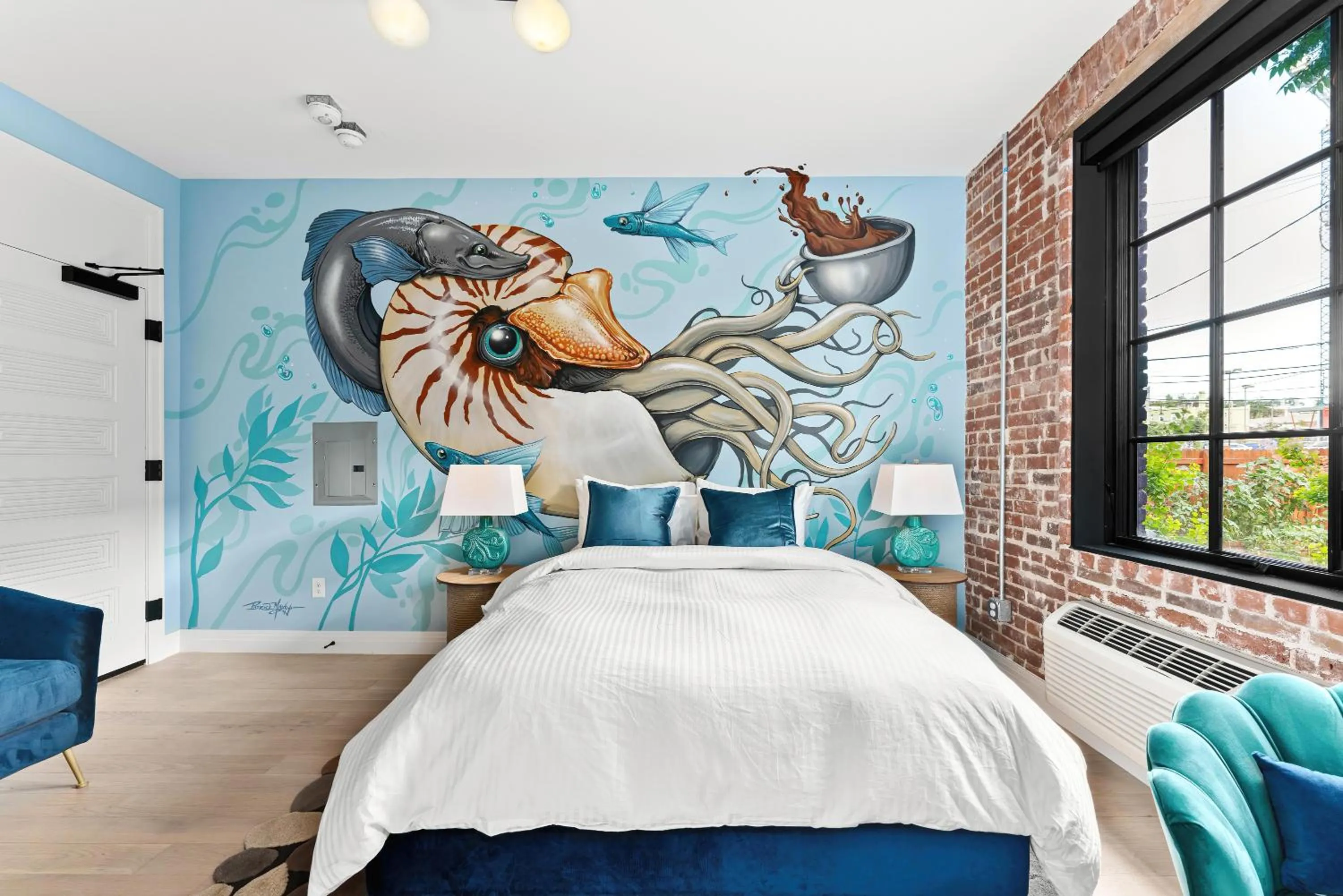 Bed in The Acoma House