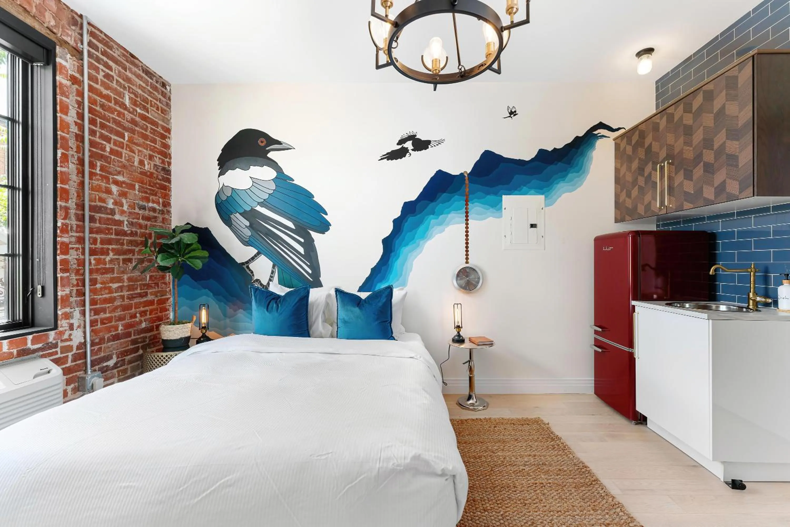 Bed in The Acoma House