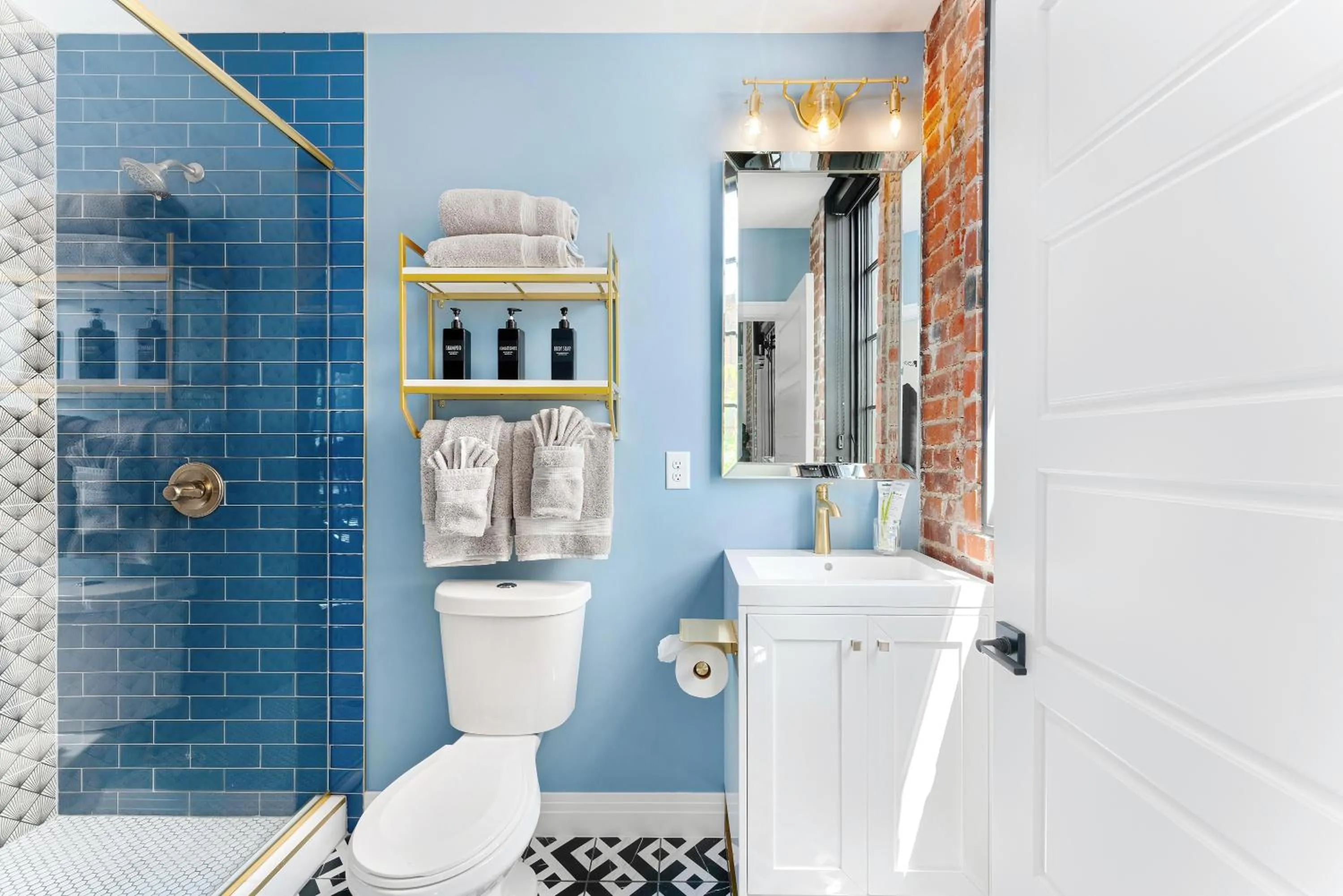 Shower in The Acoma House