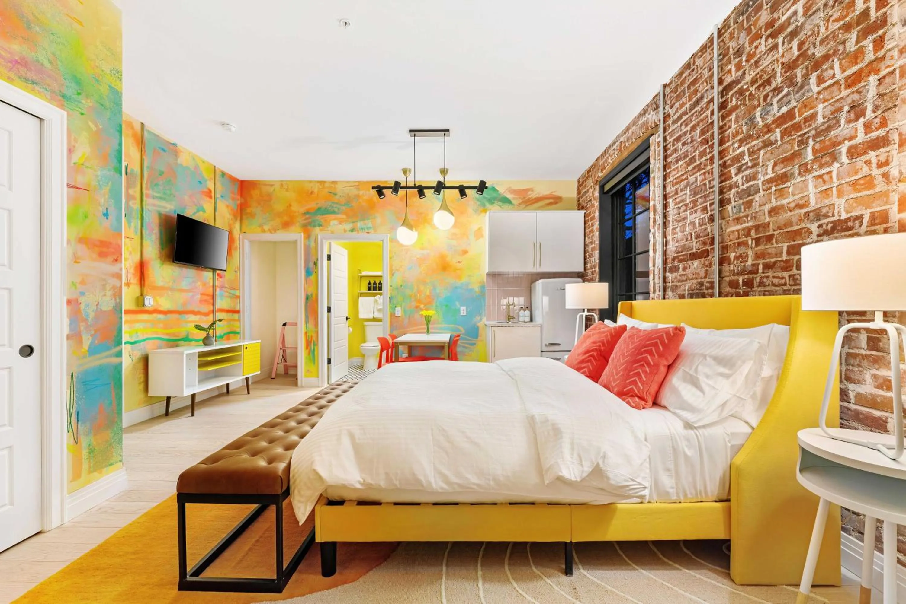 Bed in The Acoma House