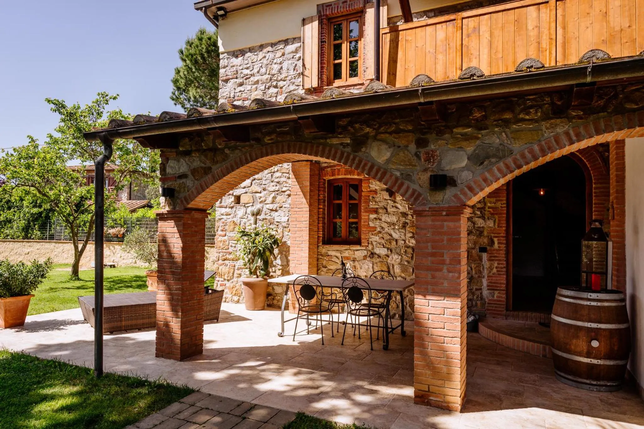 Patio in Villa La Quercia - Garden&Relax