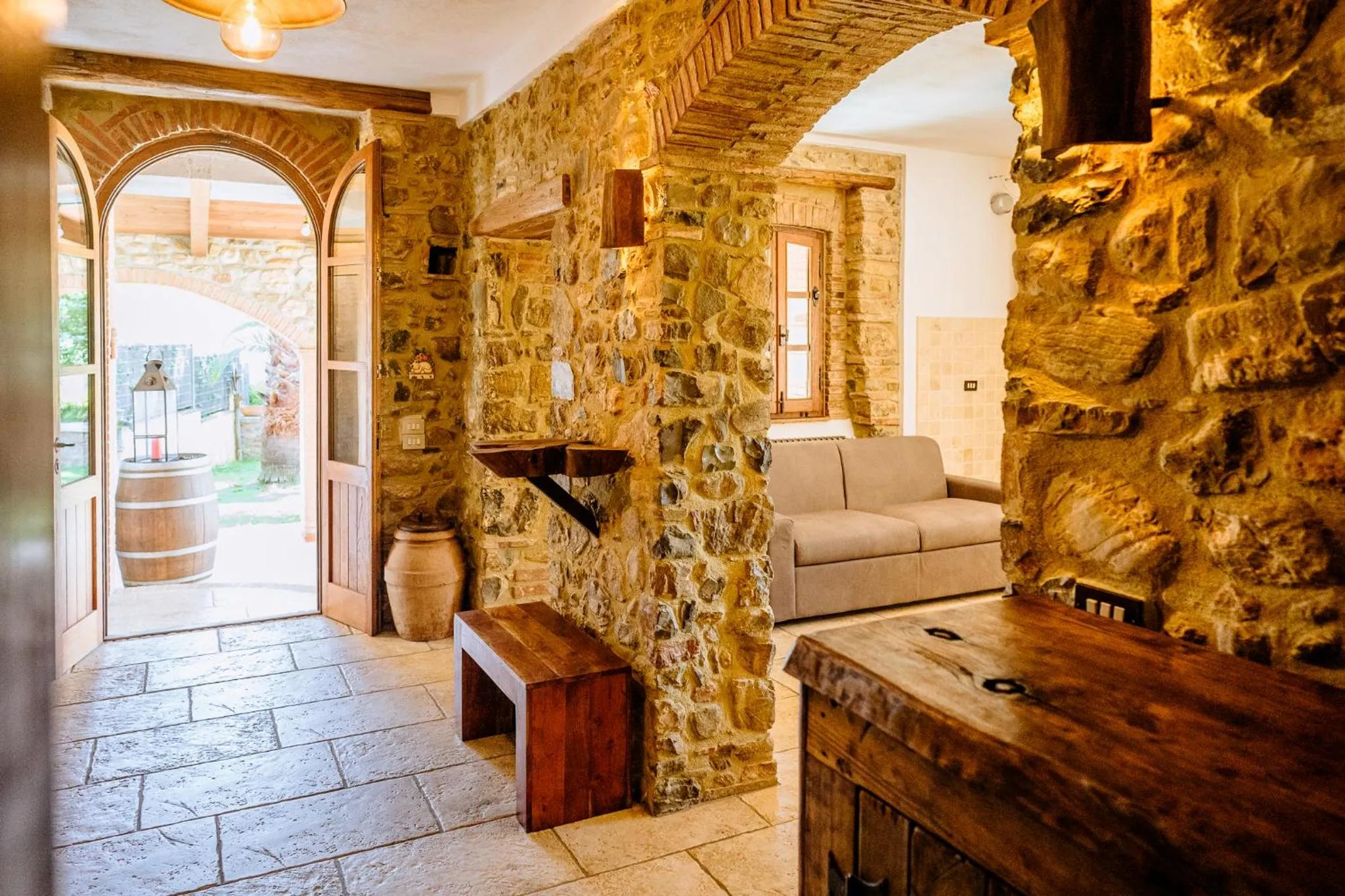 Living room in Villa La Quercia - Garden&Relax