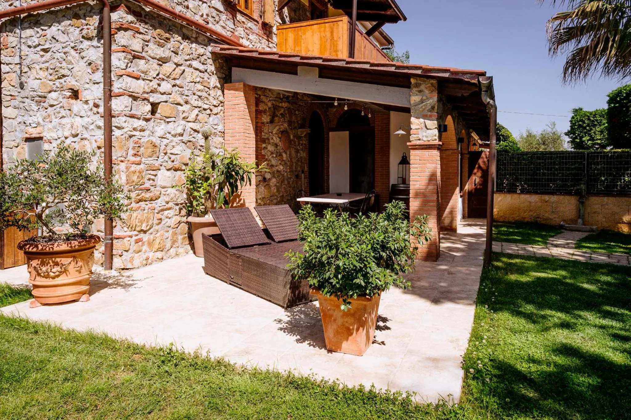 Patio in Villa La Quercia - Garden&Relax