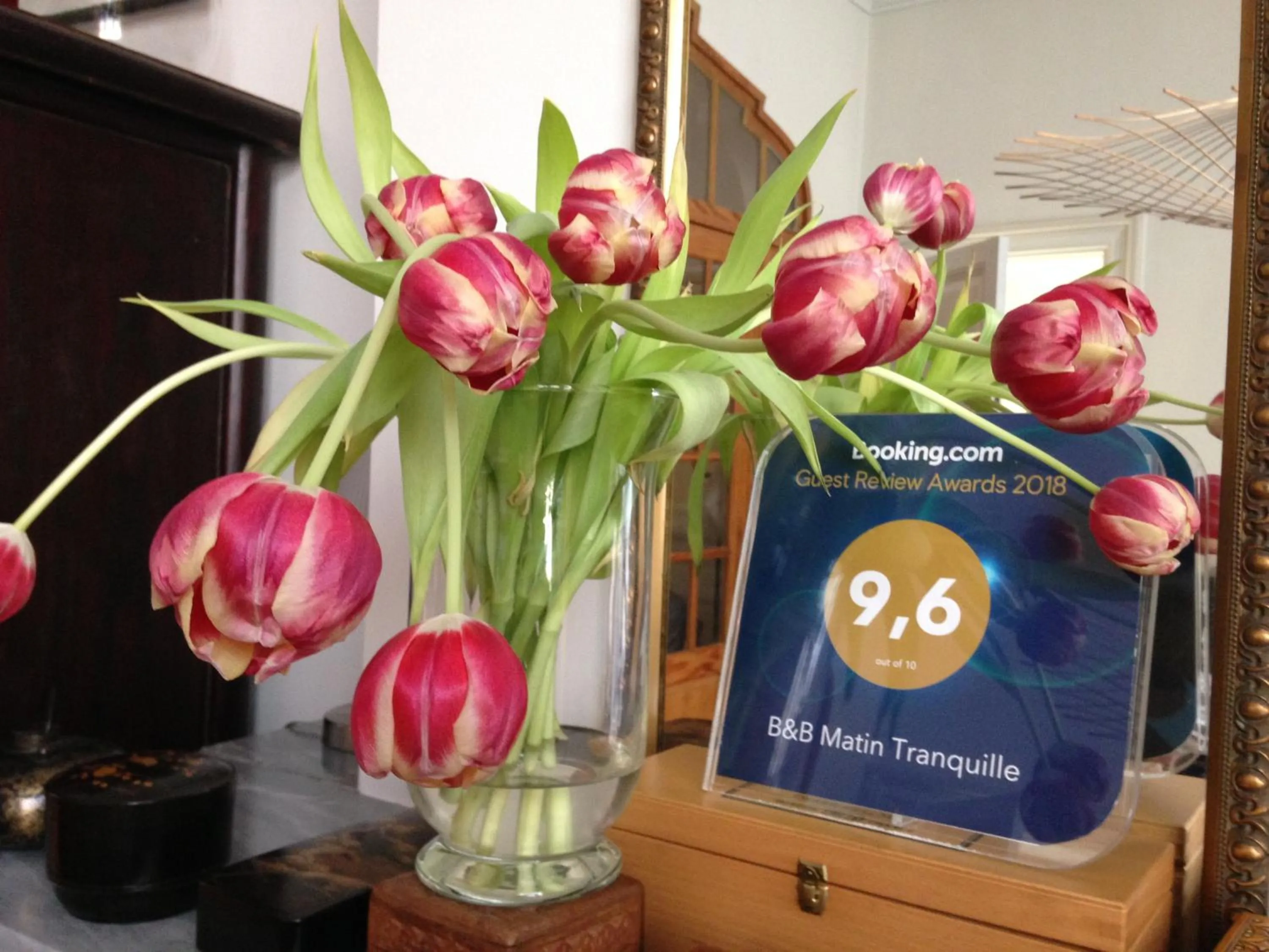 Certificate/Award in B&B Matin Tranquille