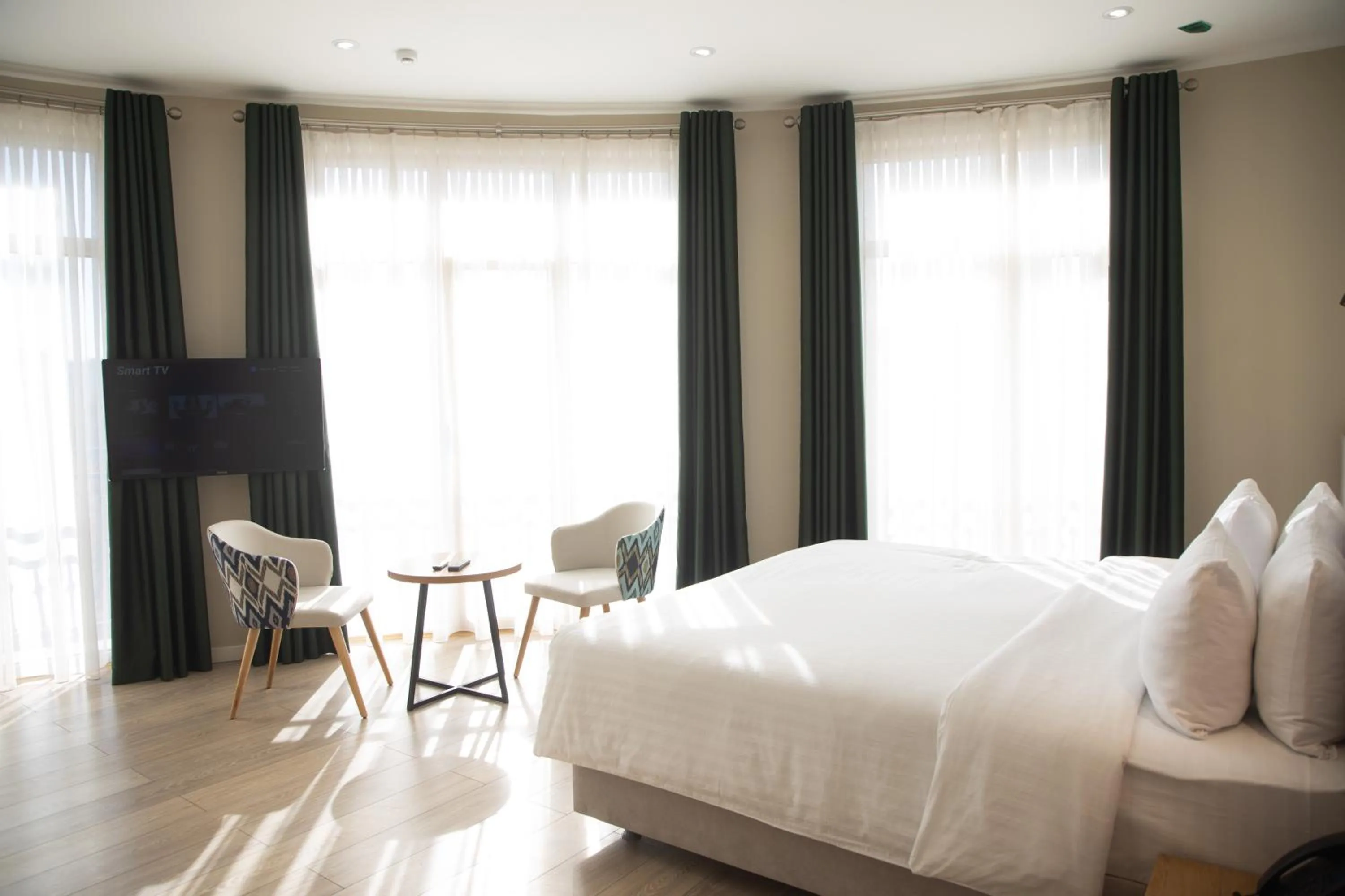 Bed in Hotel Marwa Tashkent Pool&Spa