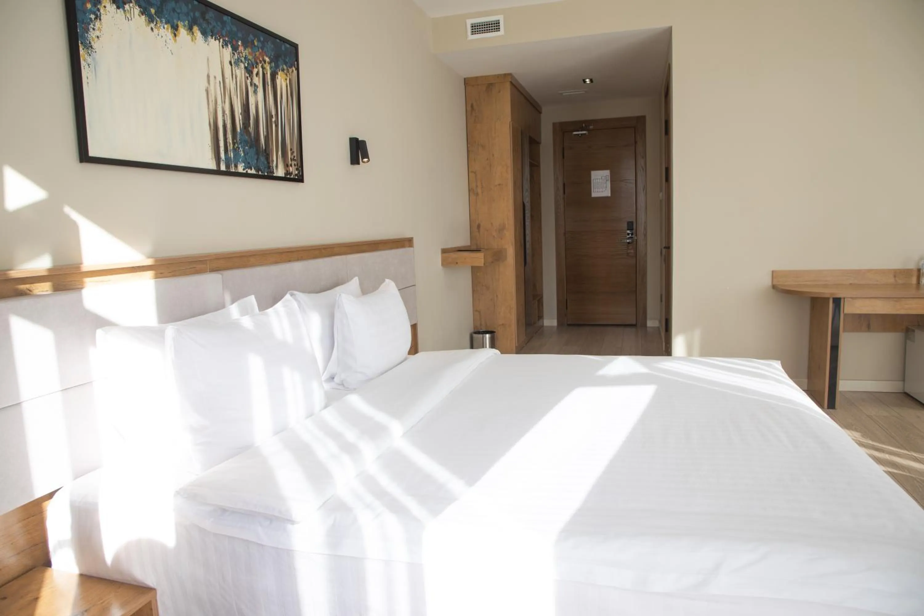 Bed in Hotel Marwa Tashkent Pool&Spa